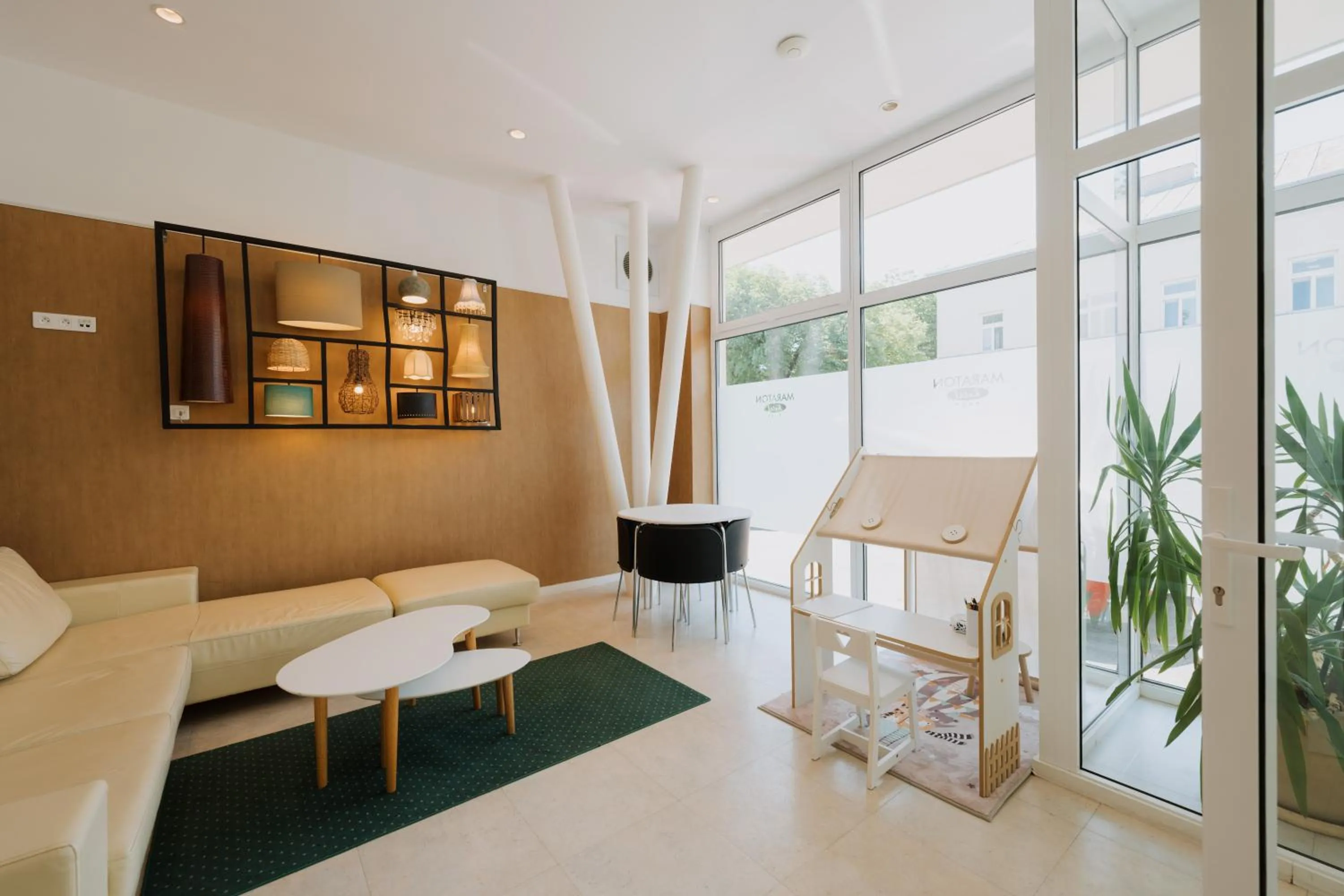 Seating area in Boutique Hotel Maraton