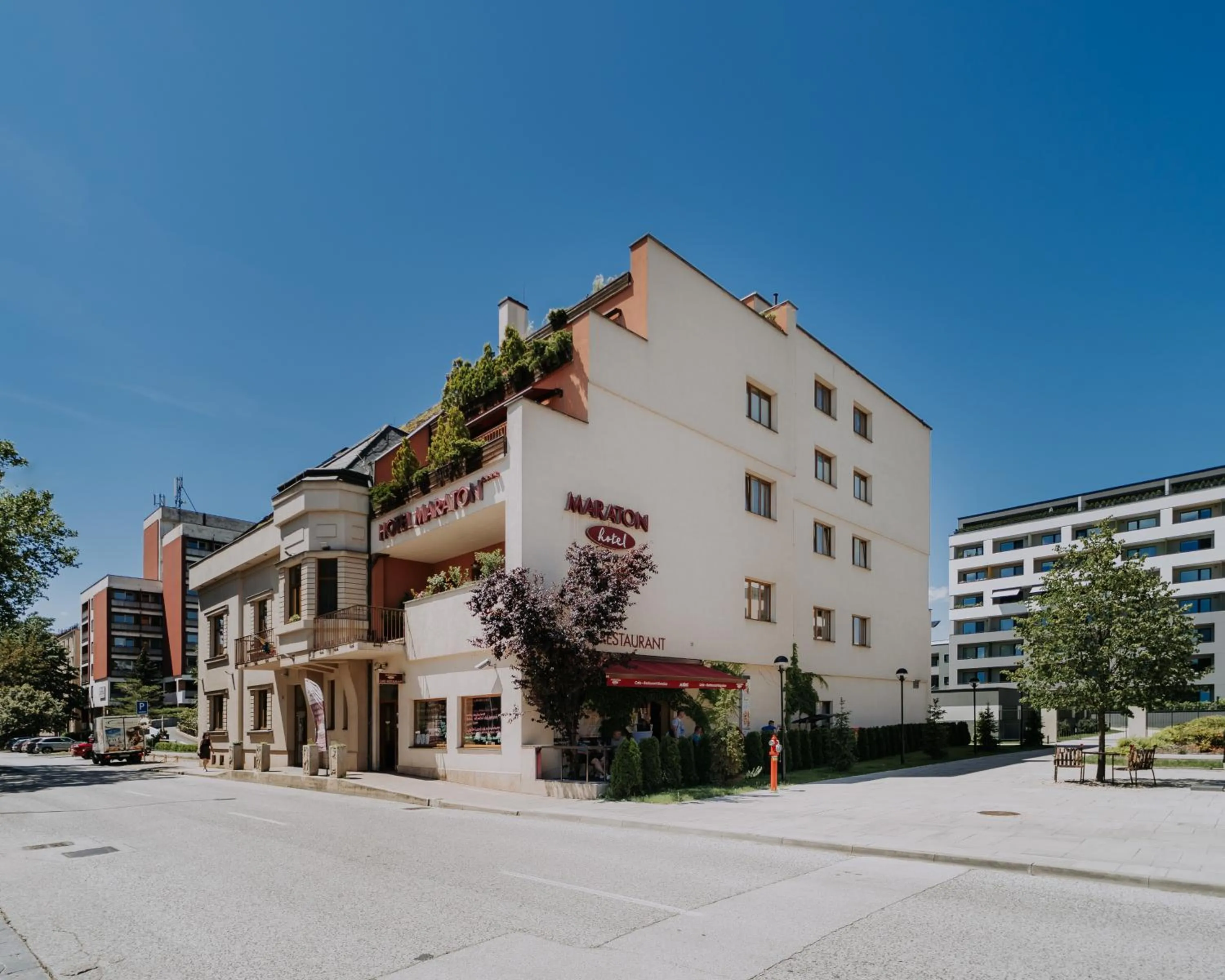 Property building in Boutique Hotel Maraton