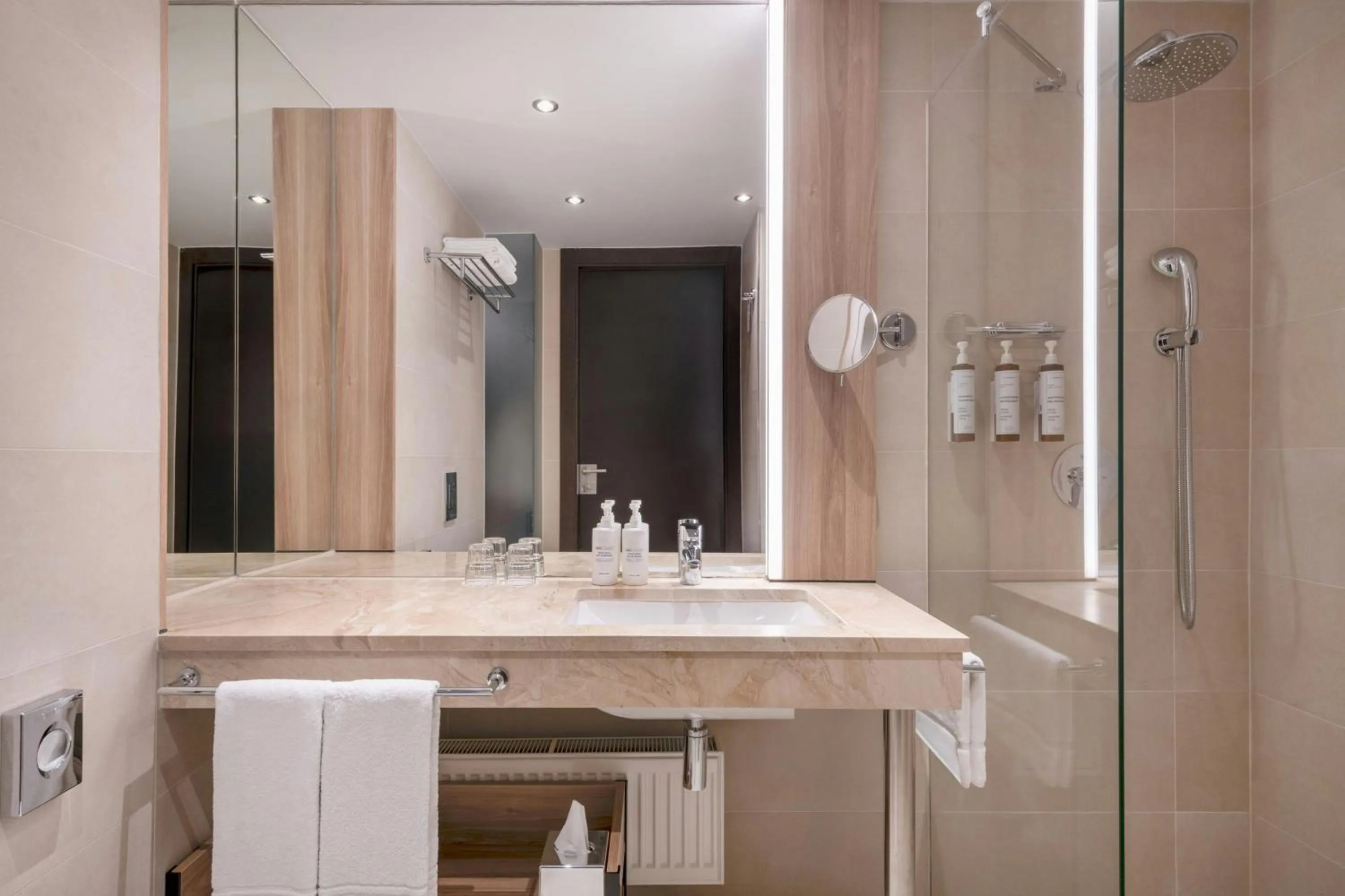 Bathroom in AC Hotel by Marriott Bratislava Old Town