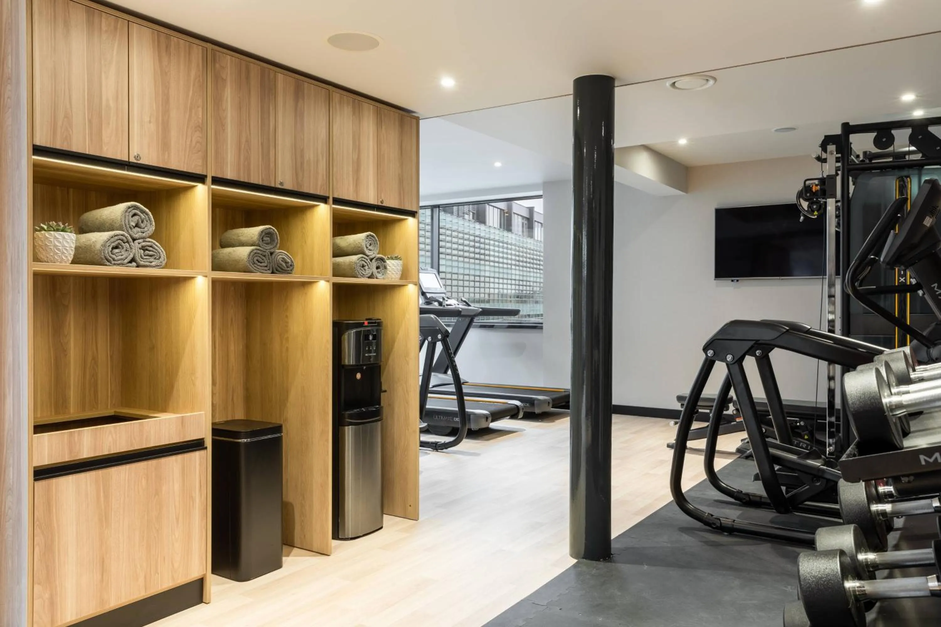 Fitness centre/facilities in AC Hotel by Marriott Bratislava Old Town