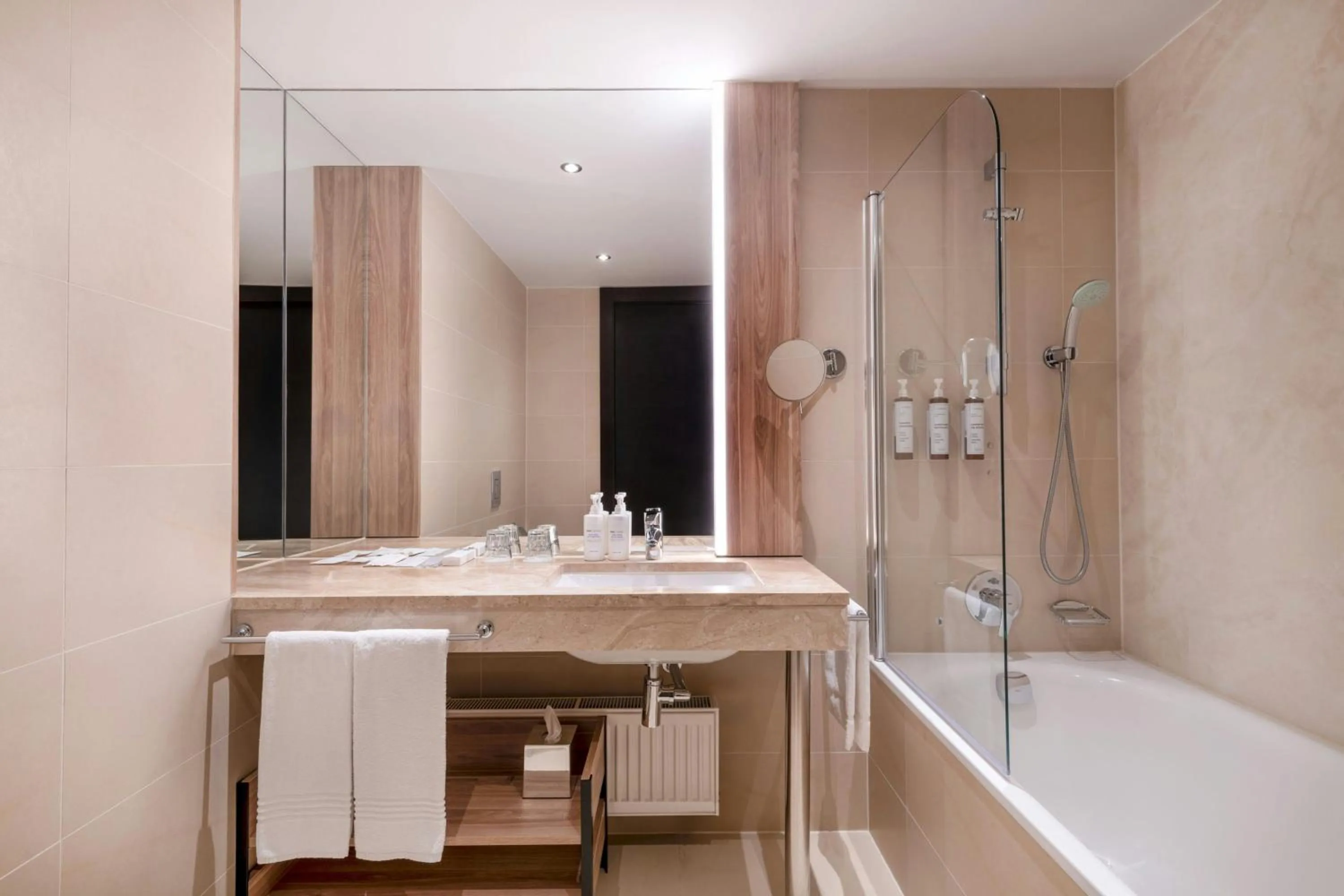 Bathroom in AC Hotel by Marriott Bratislava Old Town