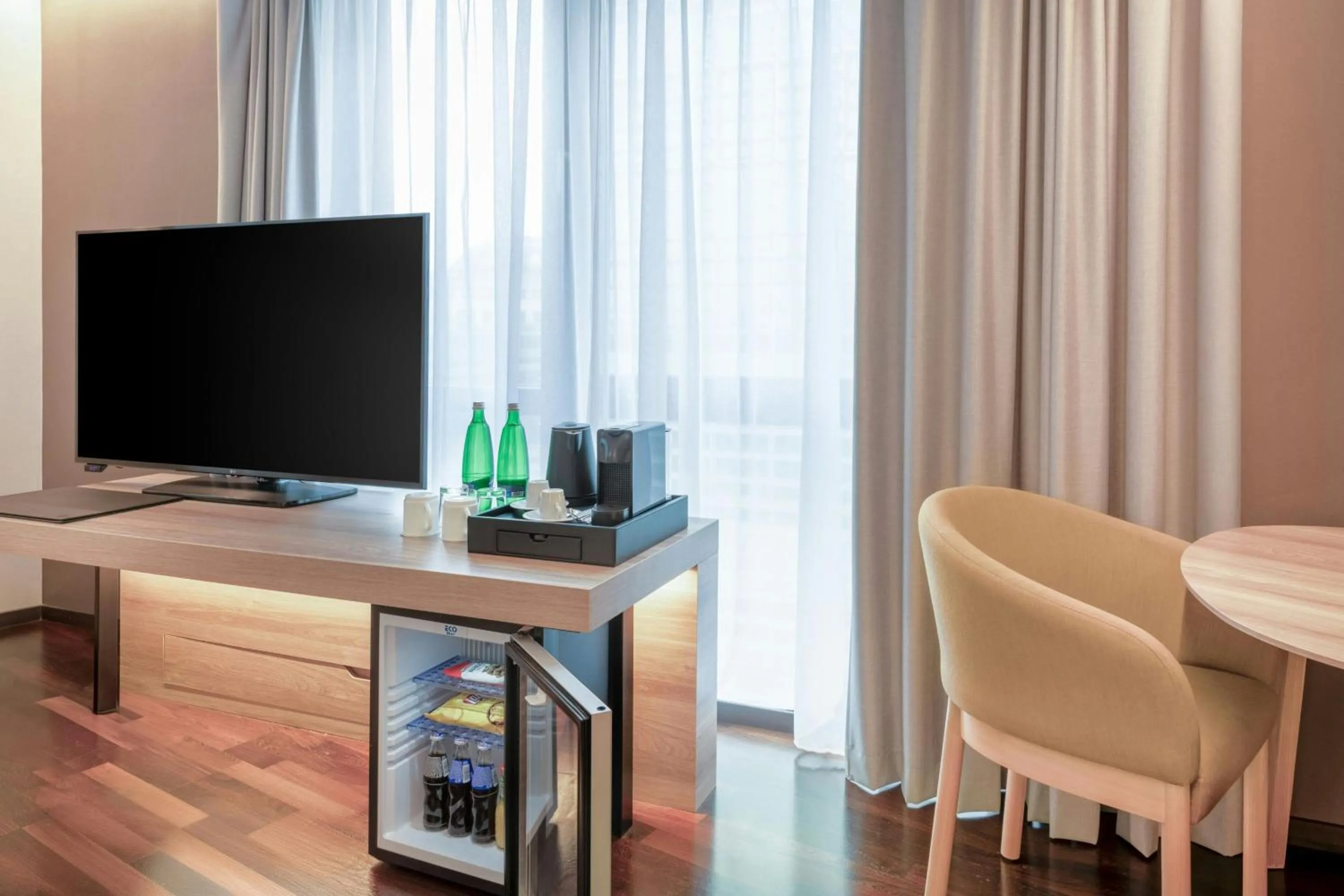 Lounge or bar in AC Hotel by Marriott Bratislava Old Town