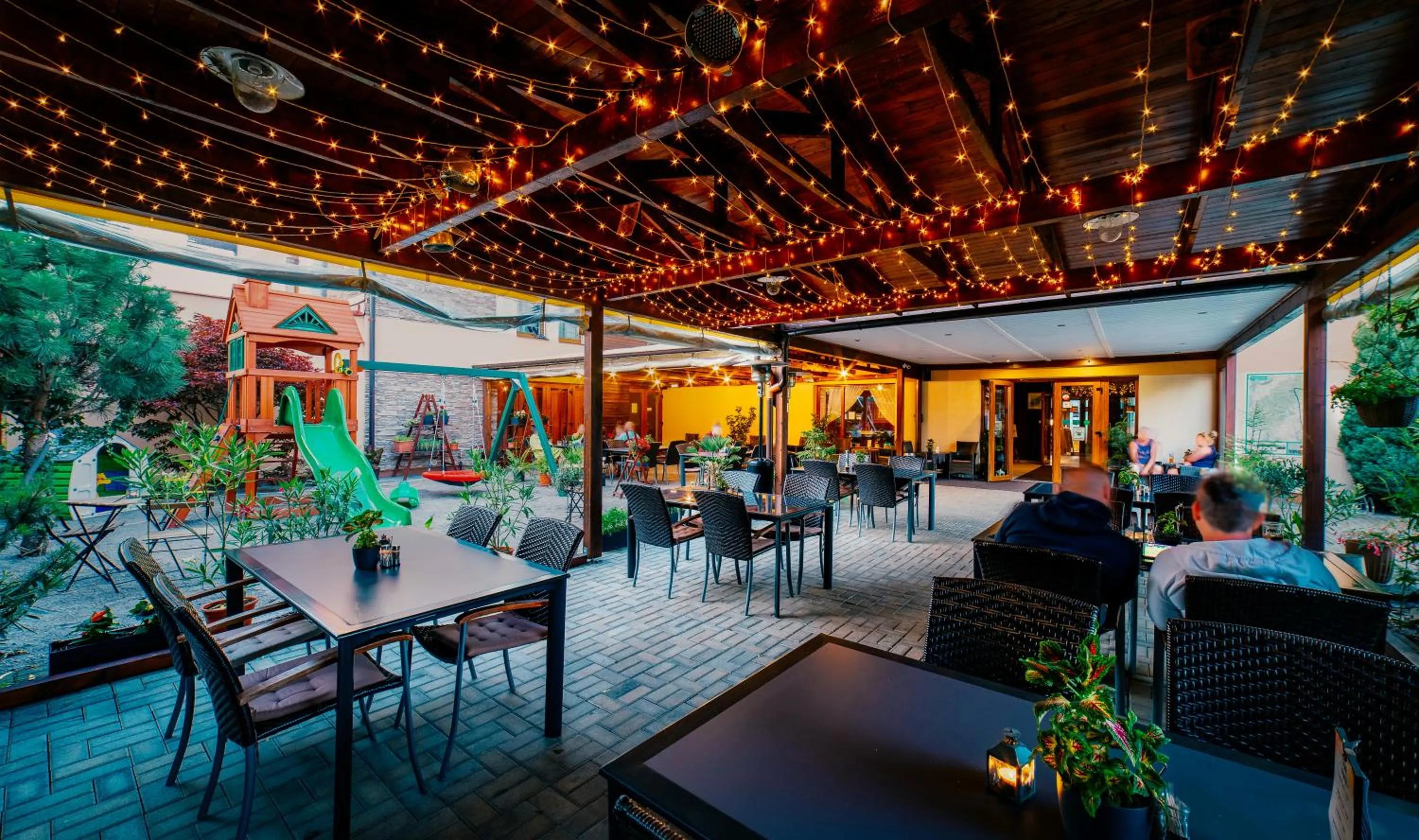 Balcony/Terrace in Hotel Bystrička