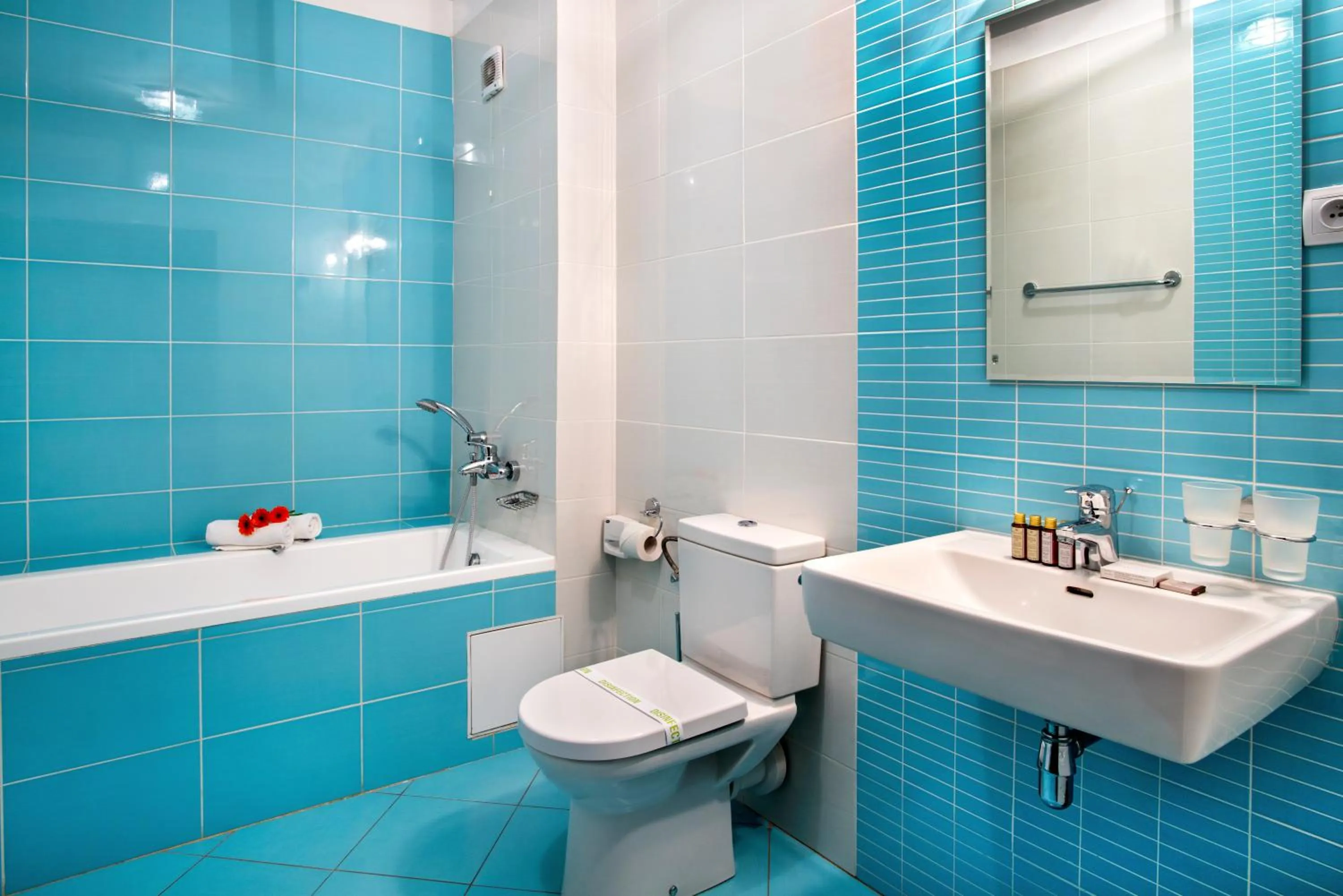 Bathroom in Hotel Bystrička