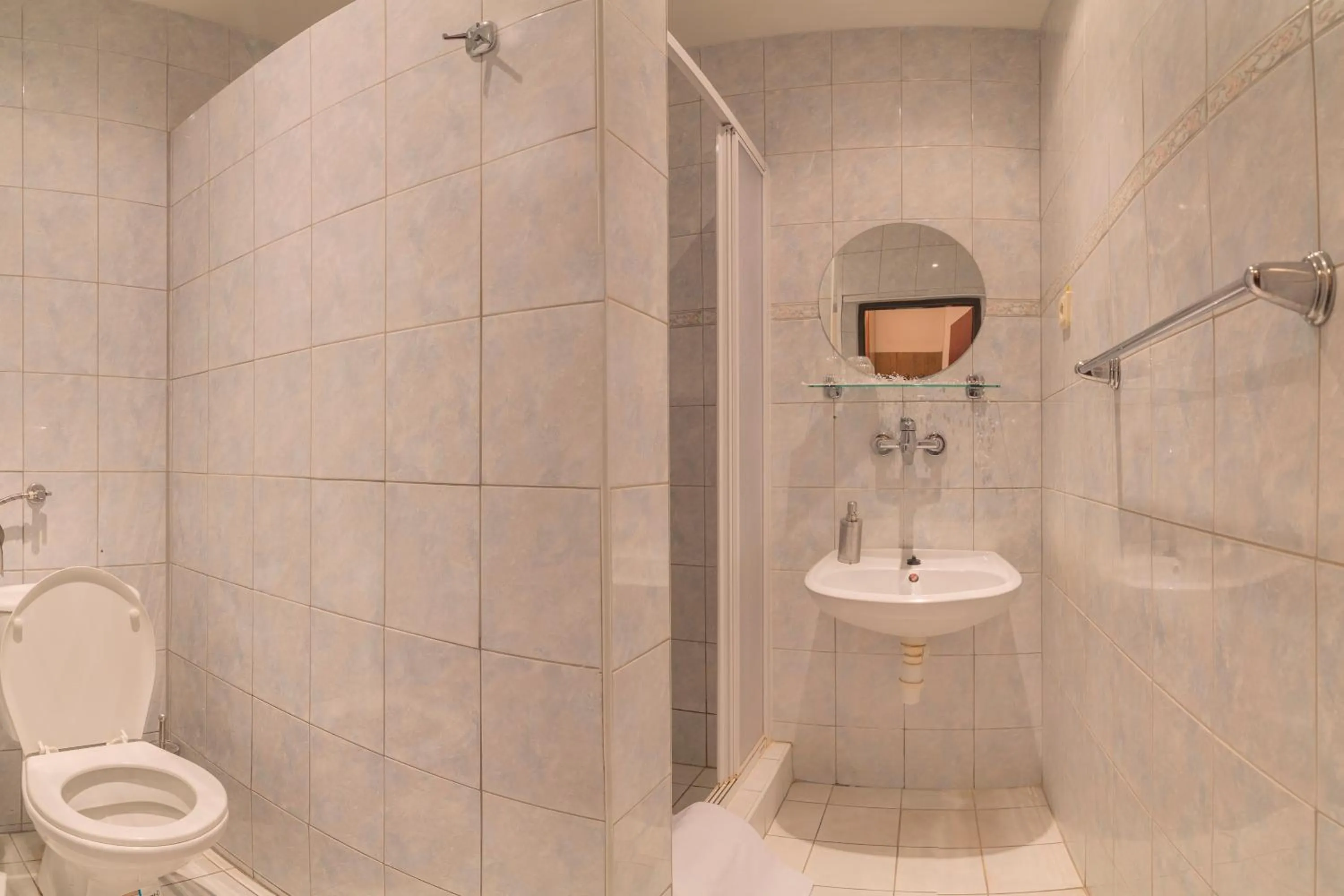 Bathroom in Penzion Benatky