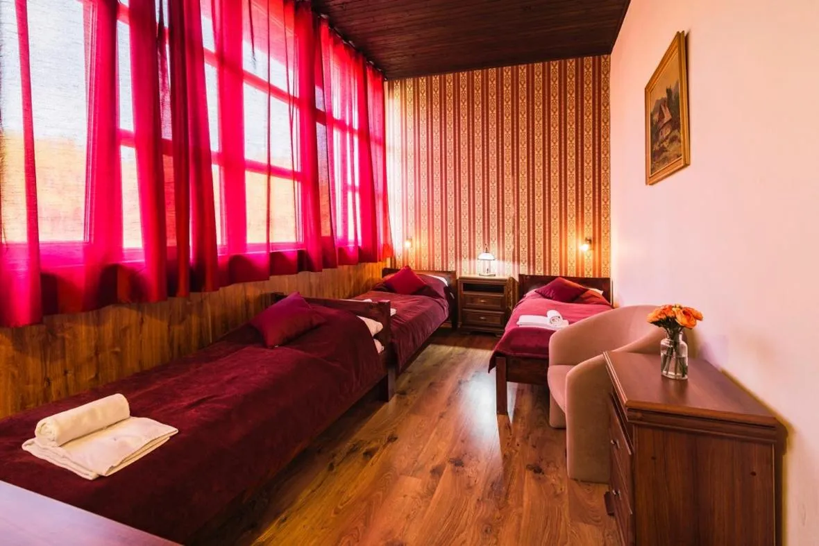 Bed in Penzion Benatky