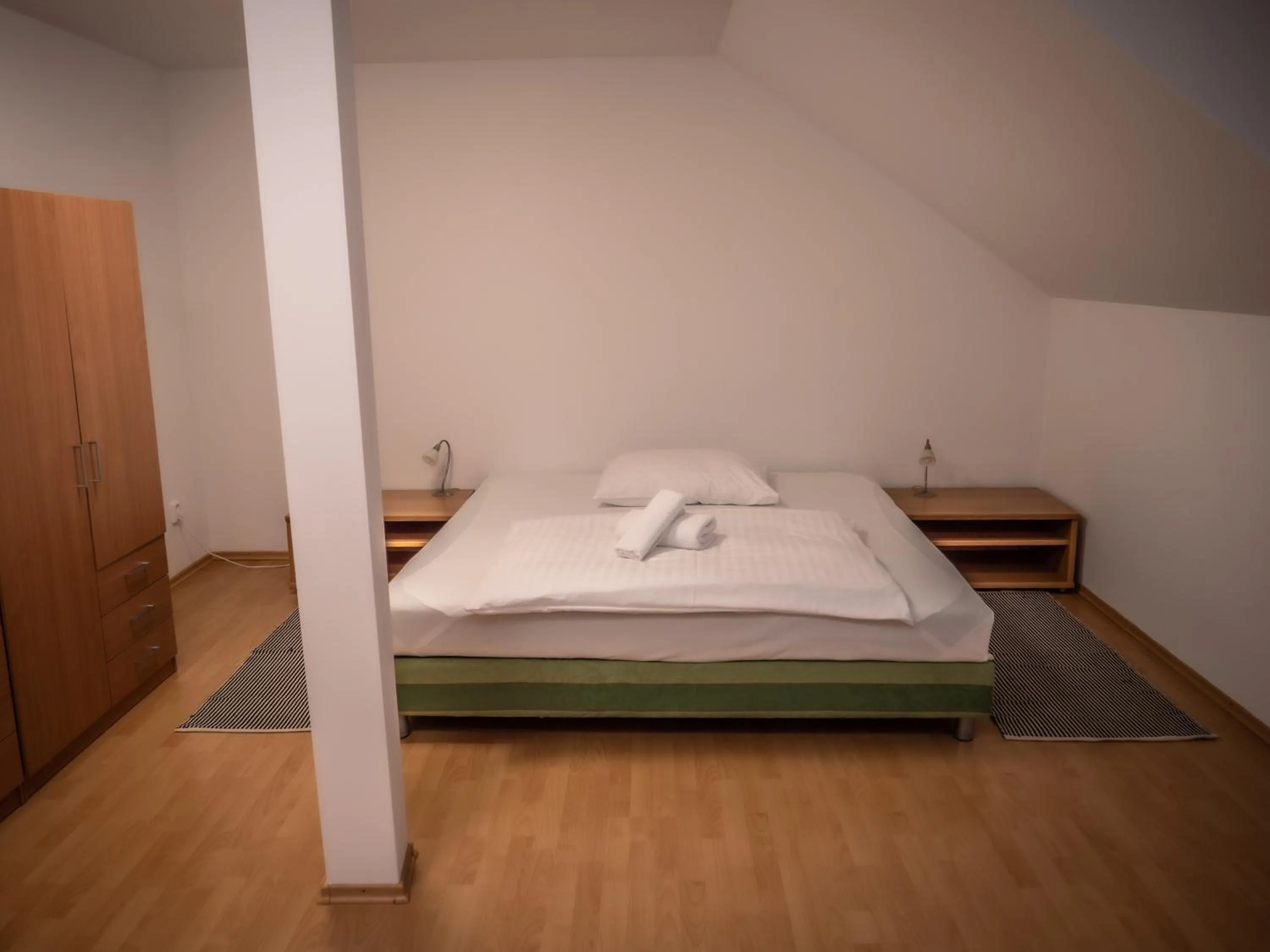 Bedroom, Bed in Hotel Novy Kastiel - Self check-in