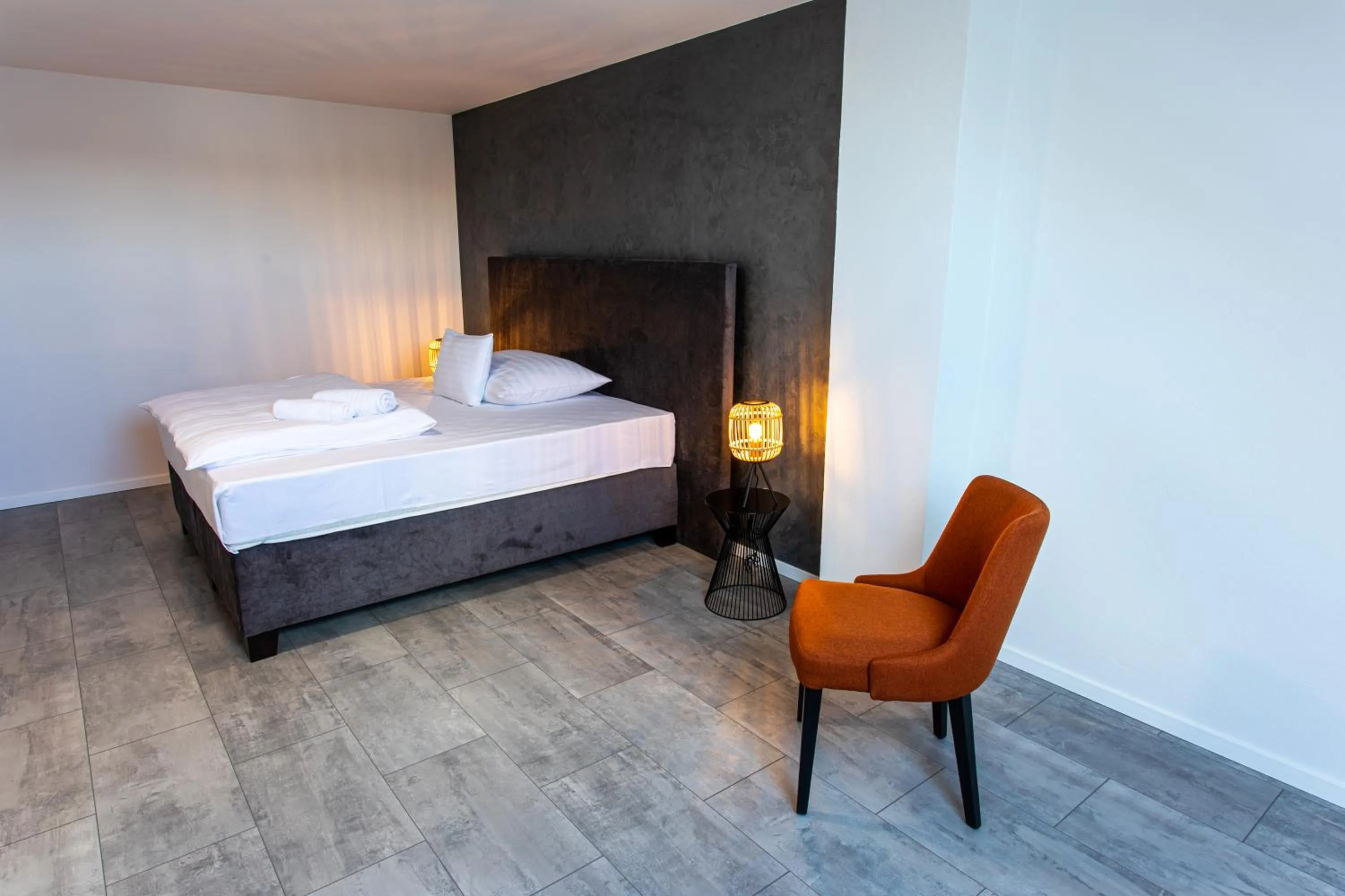 Bedroom, Bed in Hotel Novy Kastiel - Self check-in