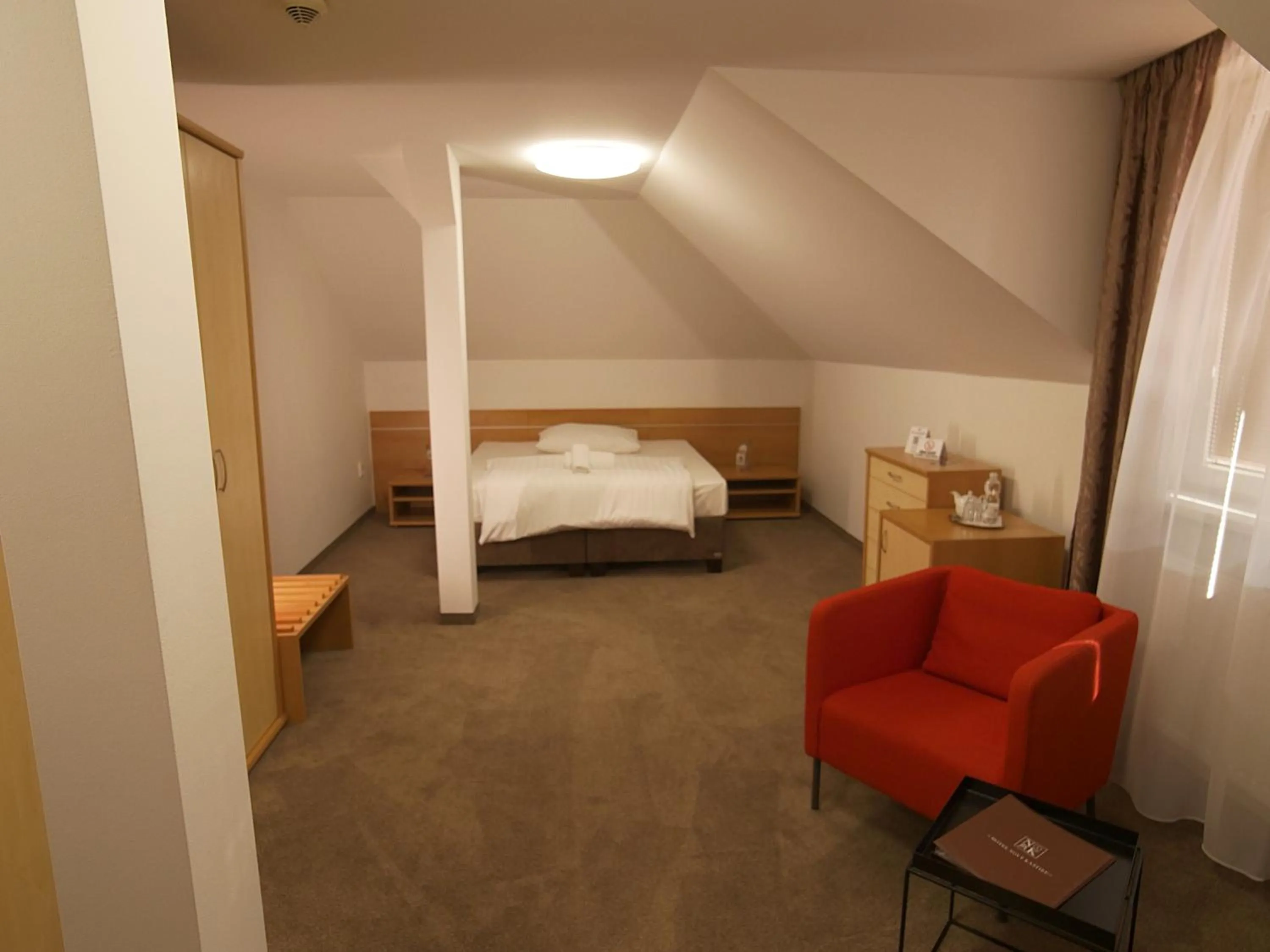 Photo of the whole room, Bed in Hotel Novy Kastiel - Self check-in