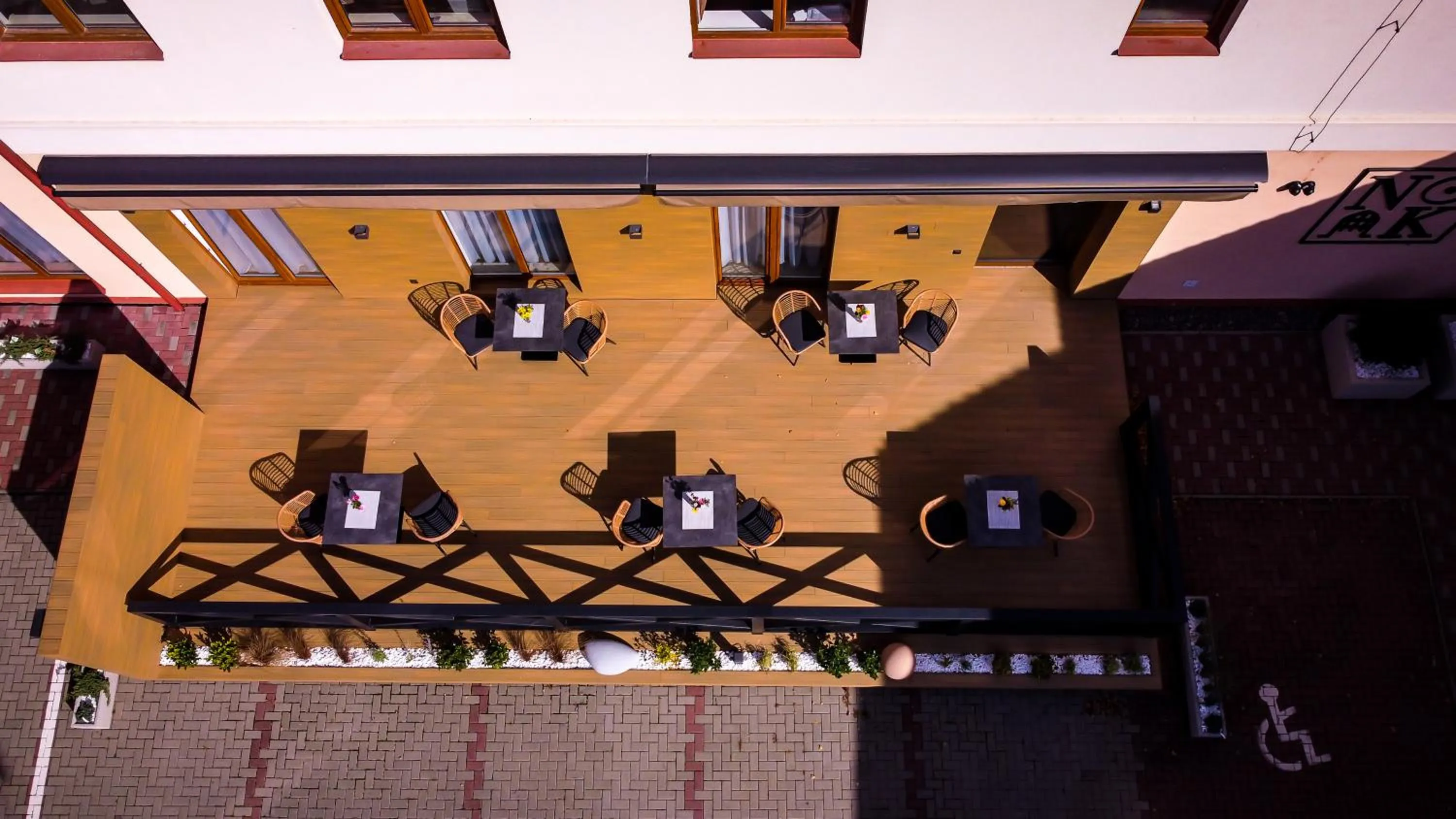 Balcony/Terrace in Hotel Novy Kastiel - Self check-in