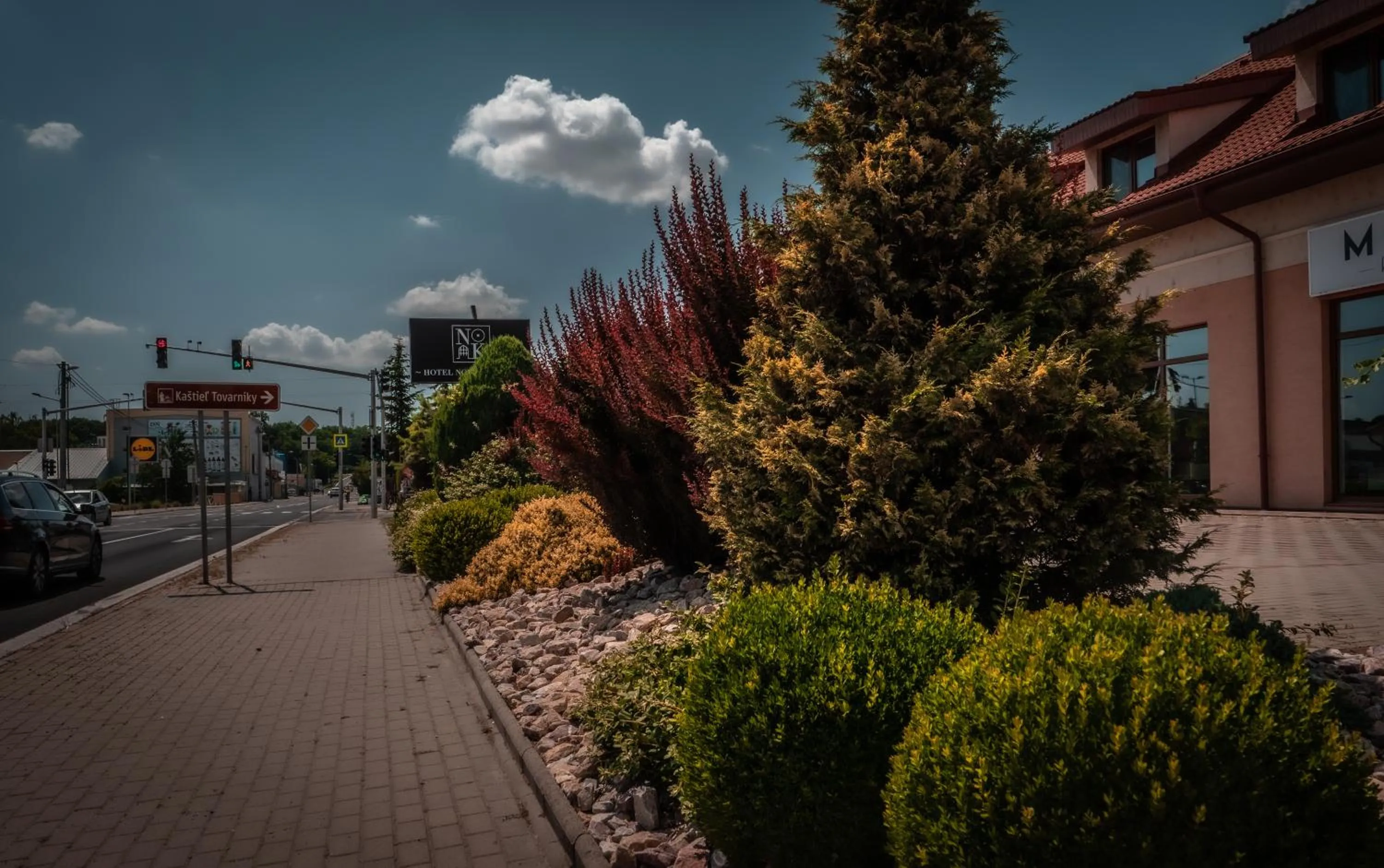 Property building in Hotel Novy Kastiel - Self check-in