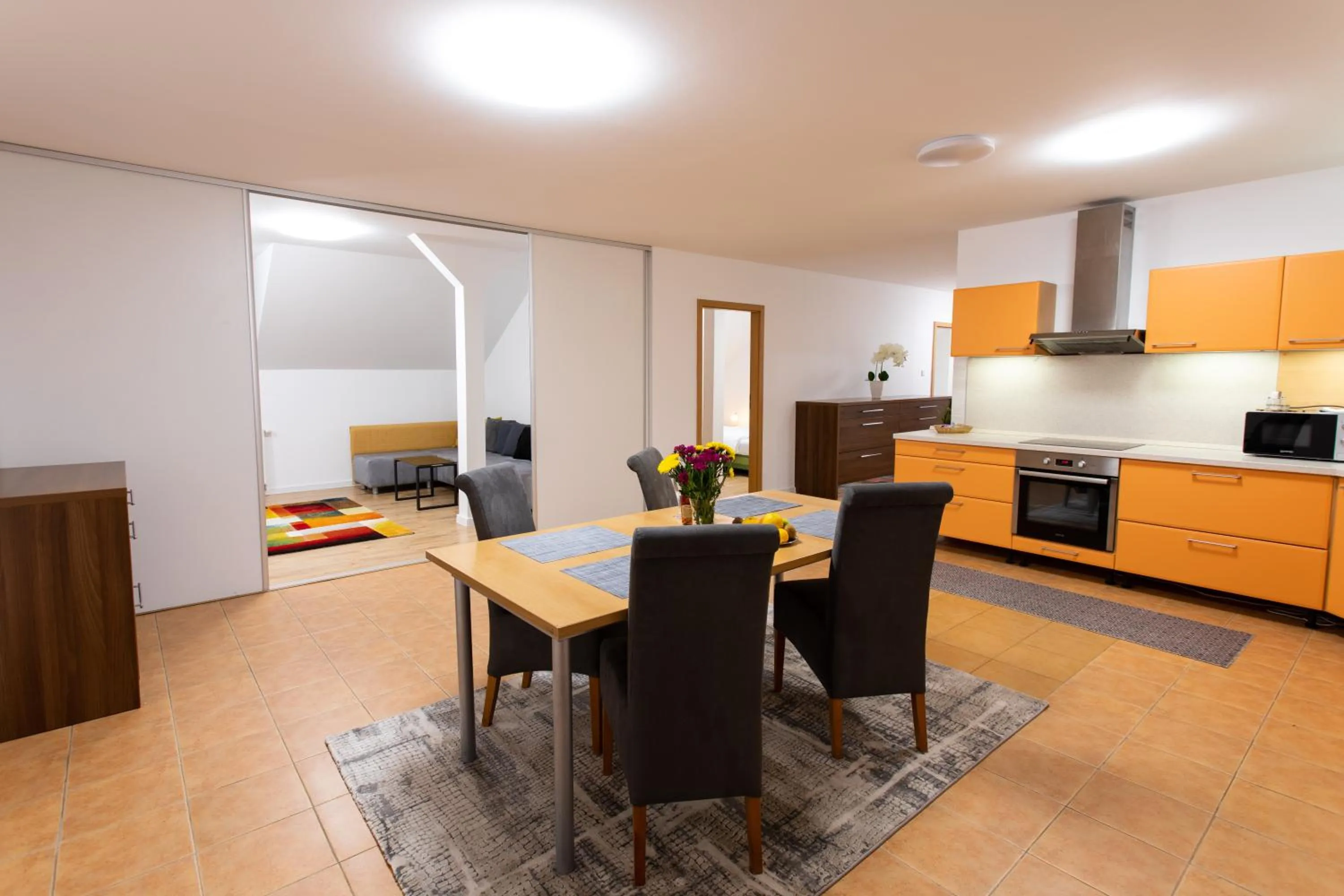 Kitchen or kitchenette in Hotel Novy Kastiel - Self check-in