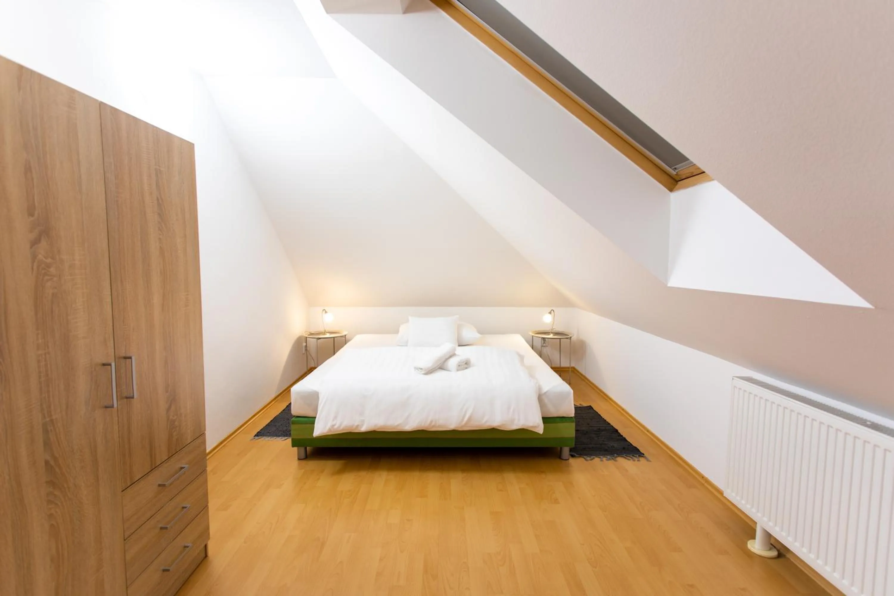 Bedroom, Bed in Hotel Novy Kastiel - Self check-in