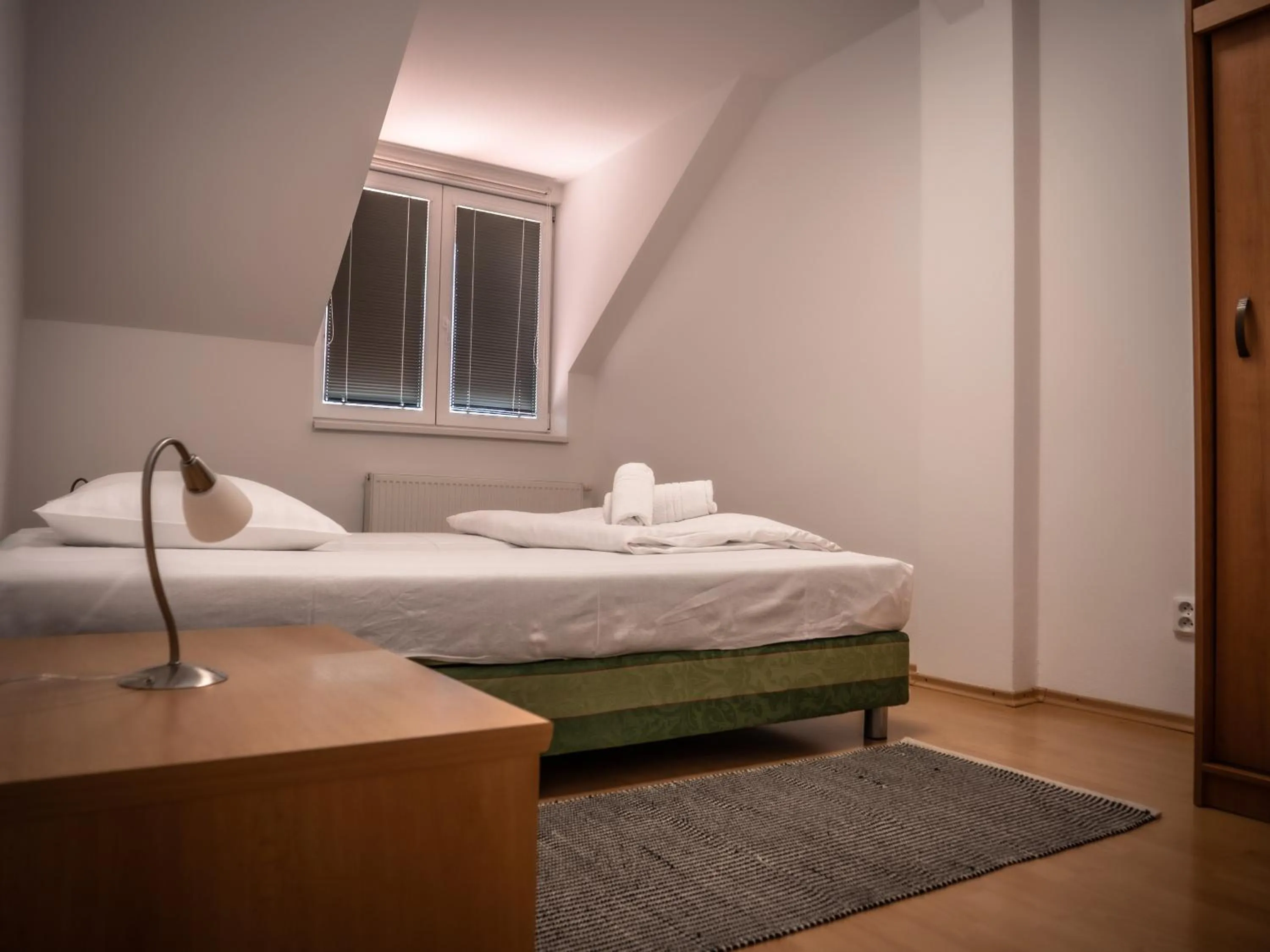 Bedroom, Bed in Hotel Novy Kastiel - Self check-in