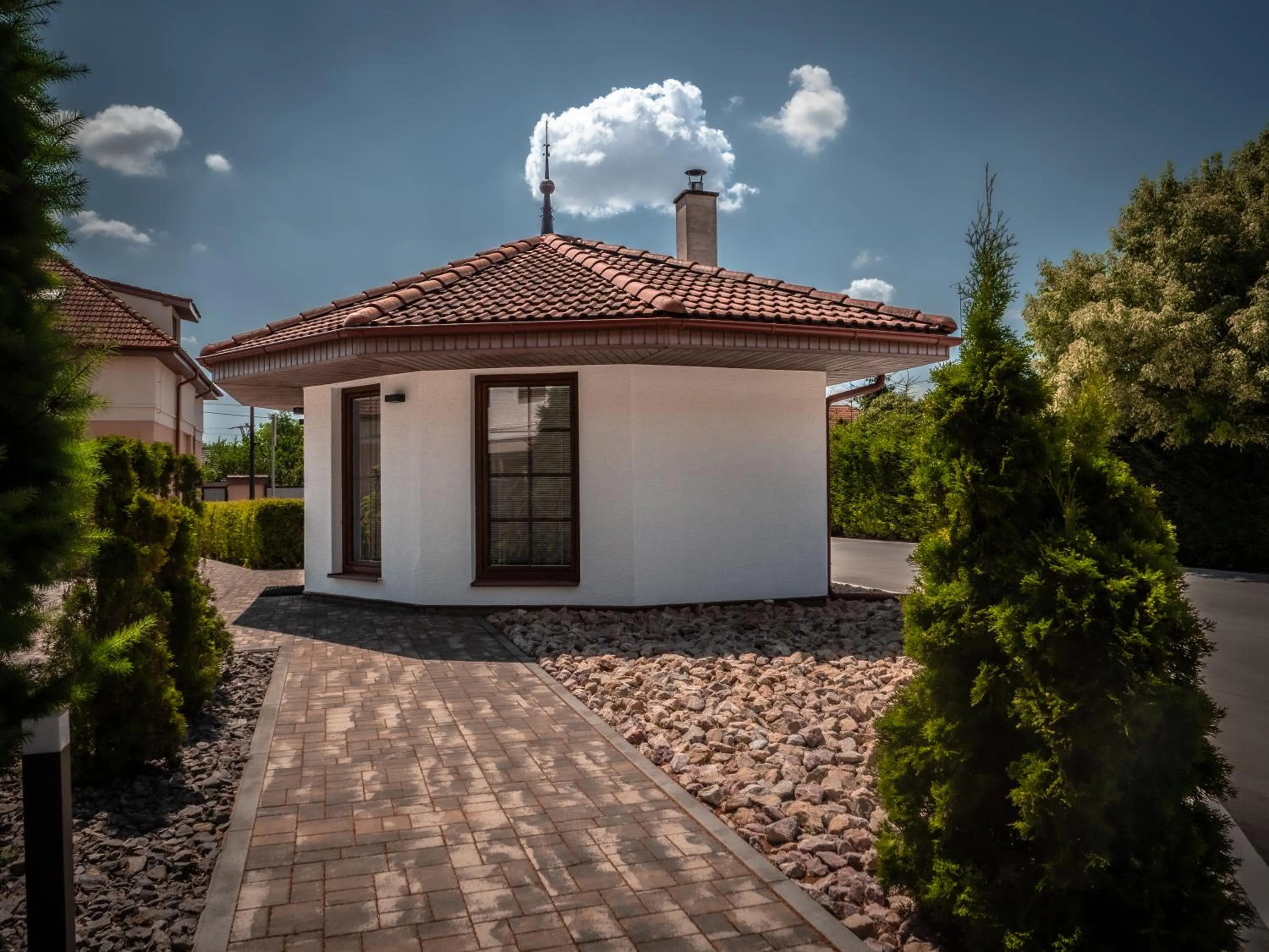 Garden in Hotel Novy Kastiel - Self check-in