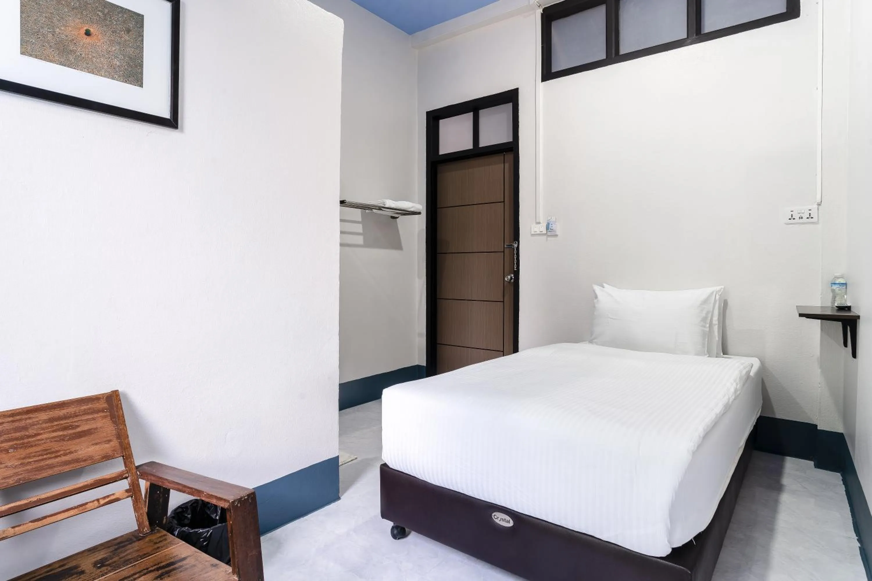 Bed in Udomsuk Hotel