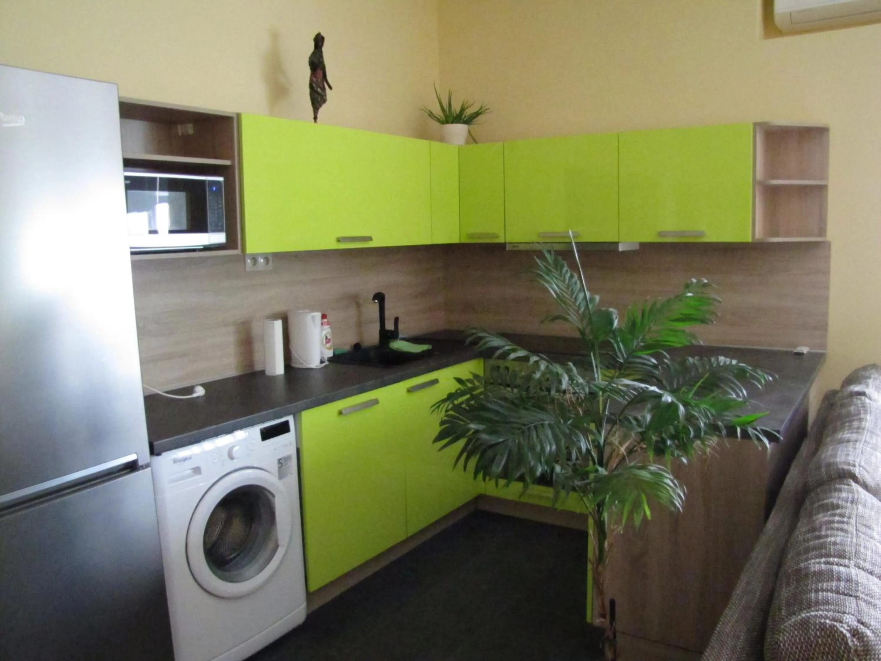 Kitchen or kitchenette in Hotel Hubert Nové Zámky