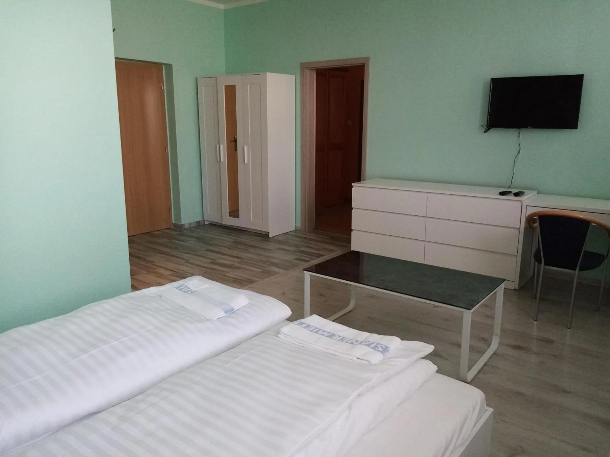 Decorative detail, Bed in Hotel Hubert Nové Zámky