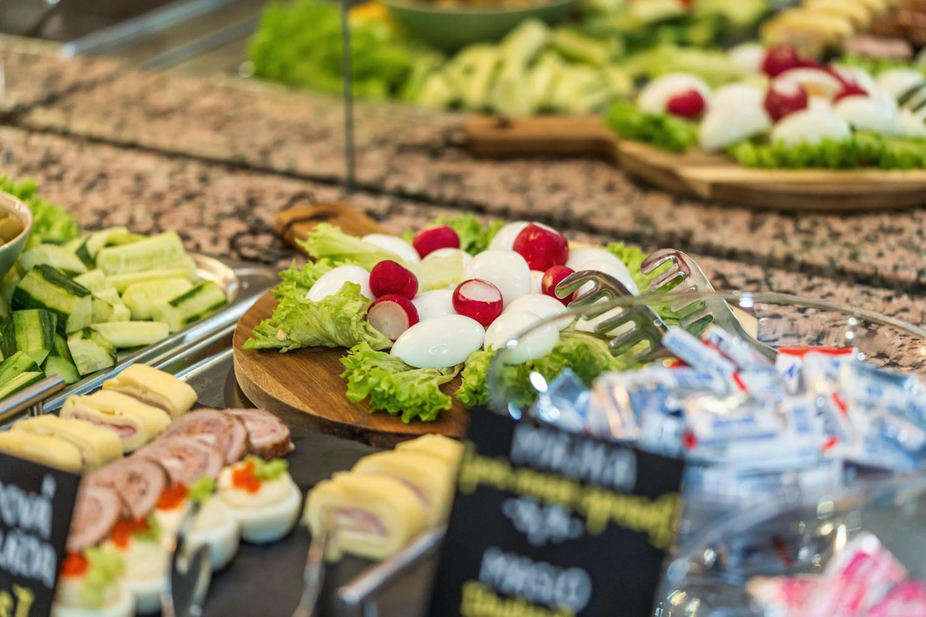 Buffet breakfast in Hotel Slovakia