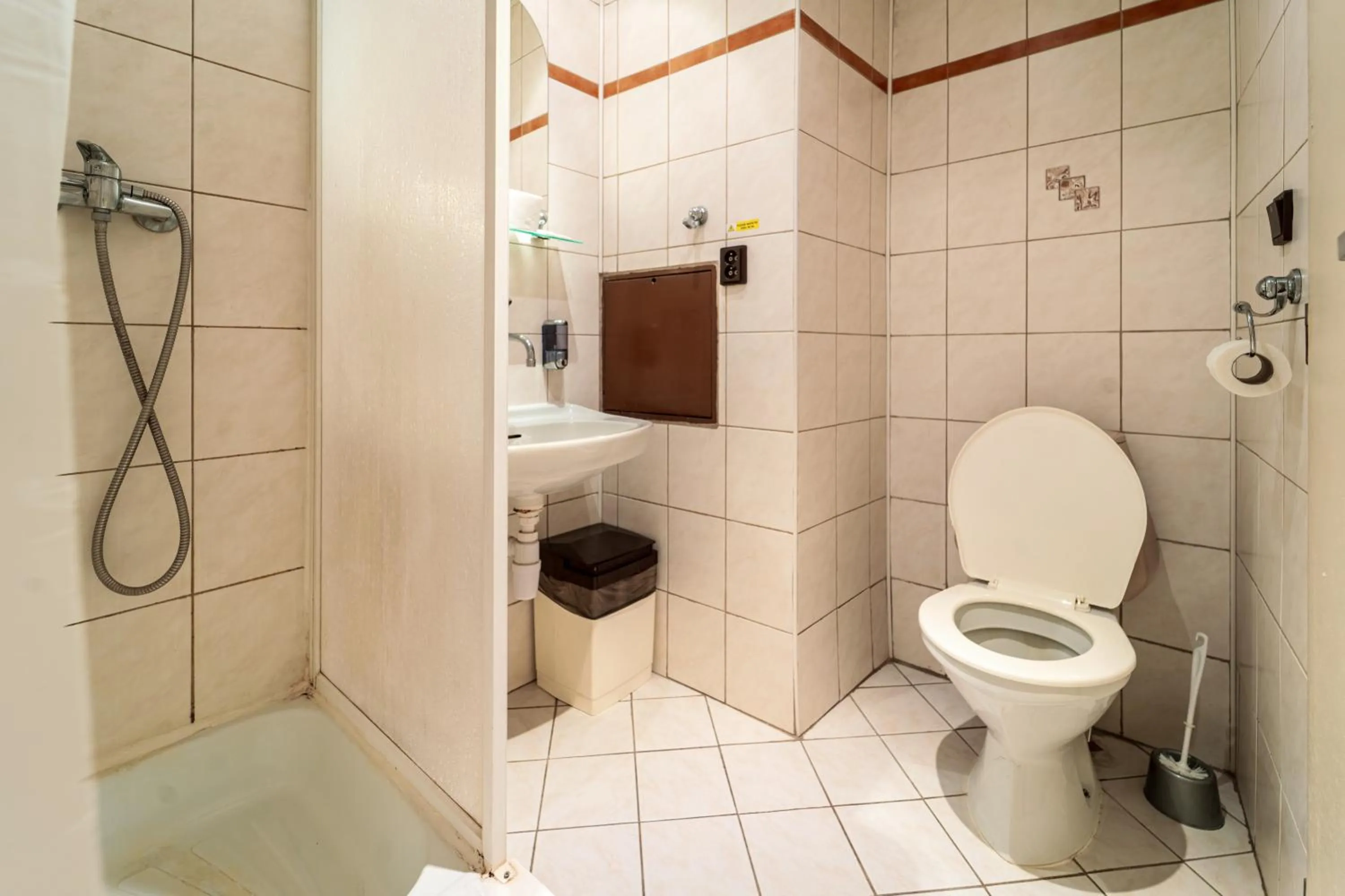 Shower in Hotel Slovakia