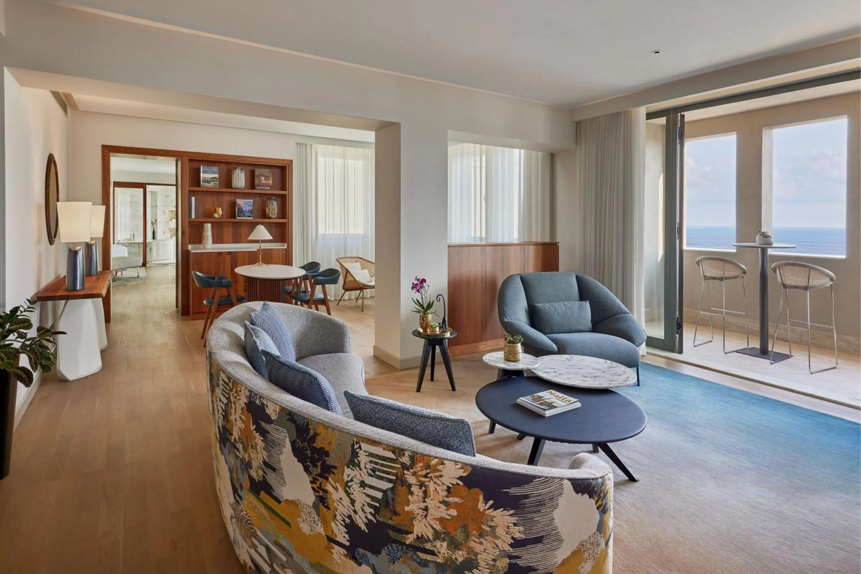 Living room in Malta Marriott Resort & Spa