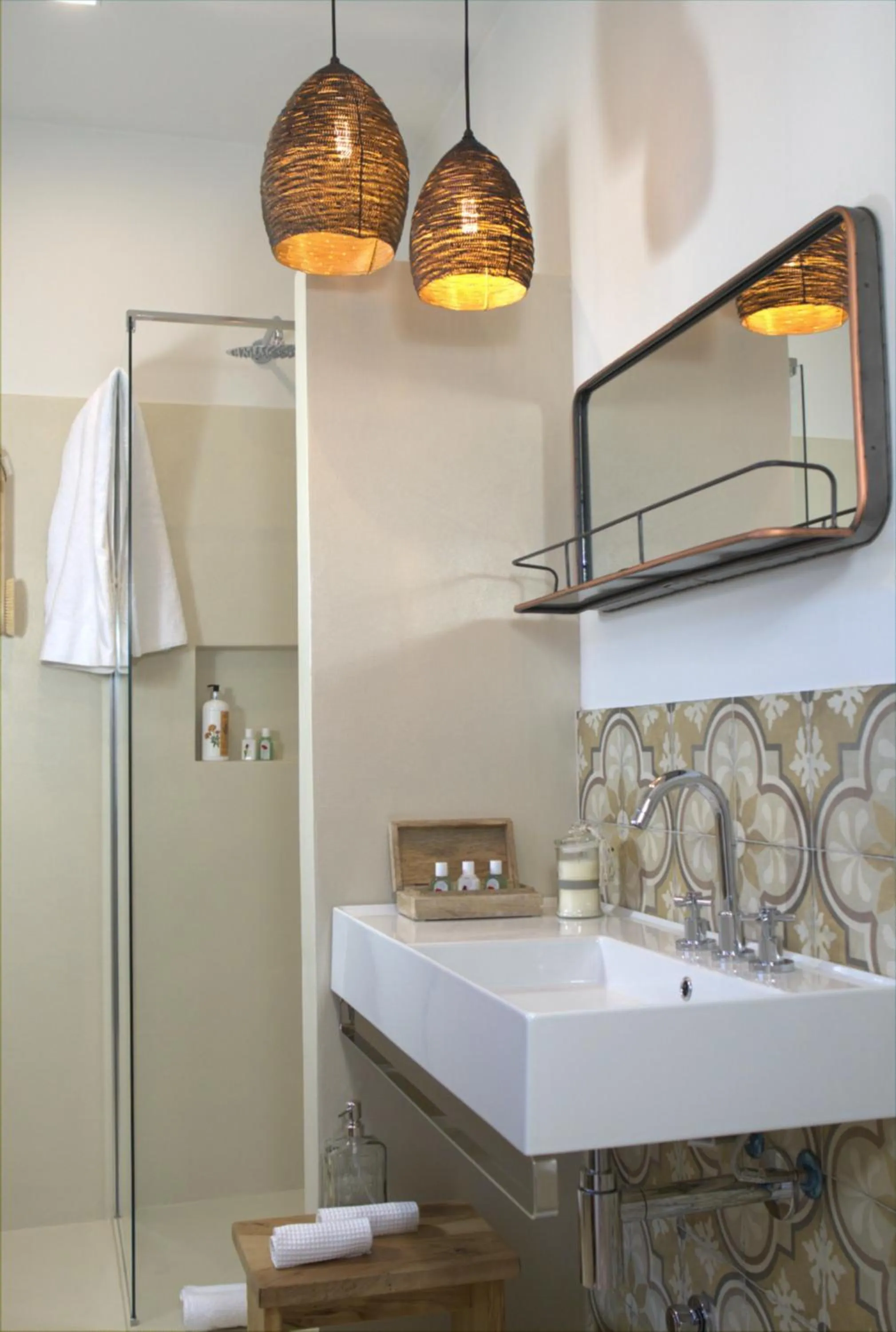 Bathroom in Antico Casale Mattei - Adult only