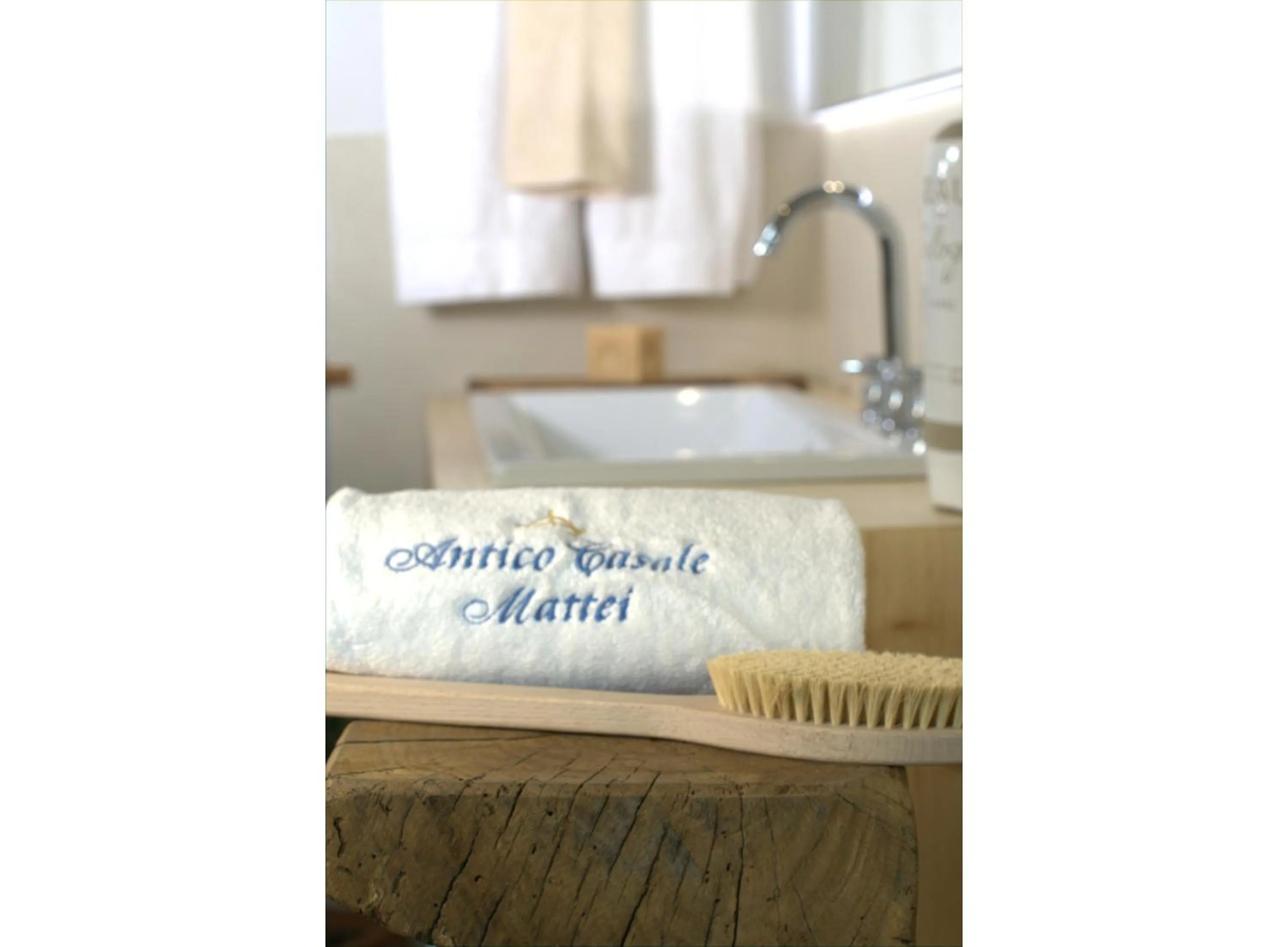 Bathroom in Antico Casale Mattei - Adult only