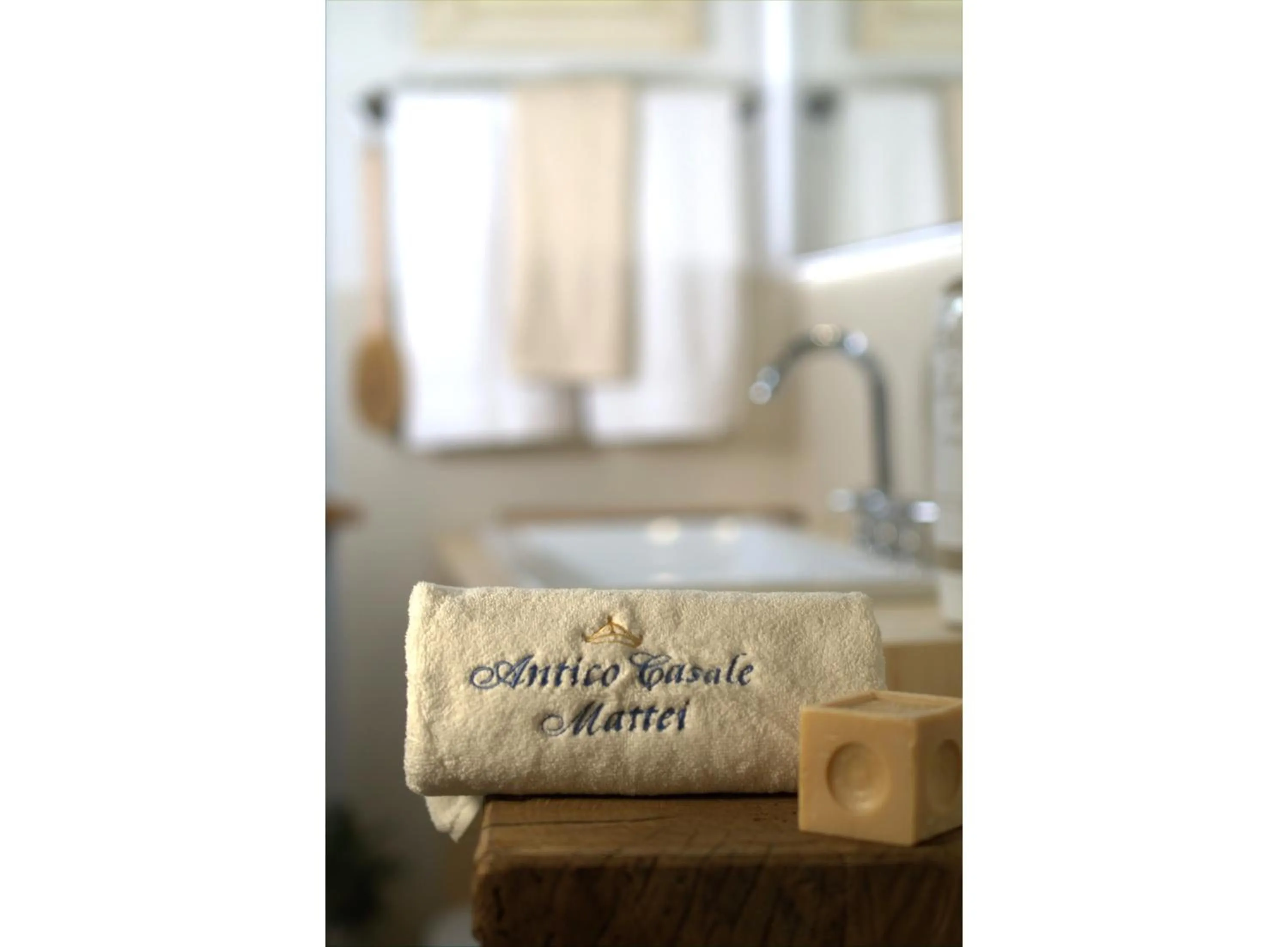 Bathroom in Antico Casale Mattei - Adult only