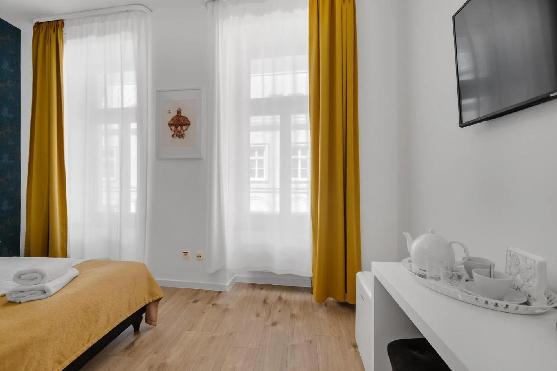 Bedroom, Bed in Garni Hotel VIRGO