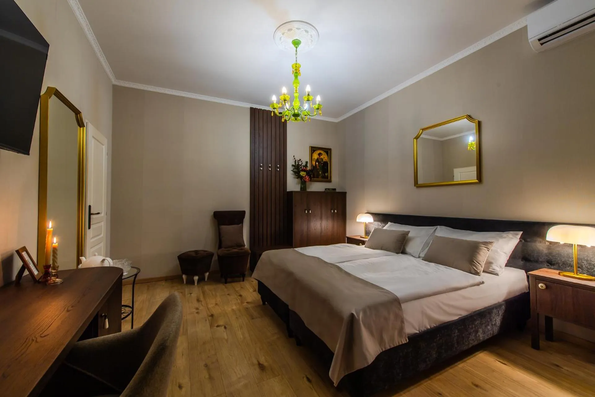 Bedroom, Bed in Garni Hotel VIRGO