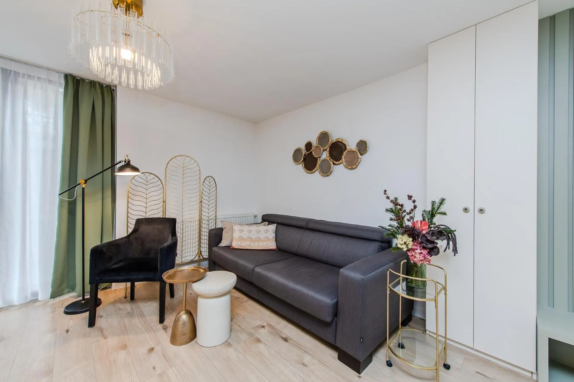 Living room in Garni Hotel VIRGO