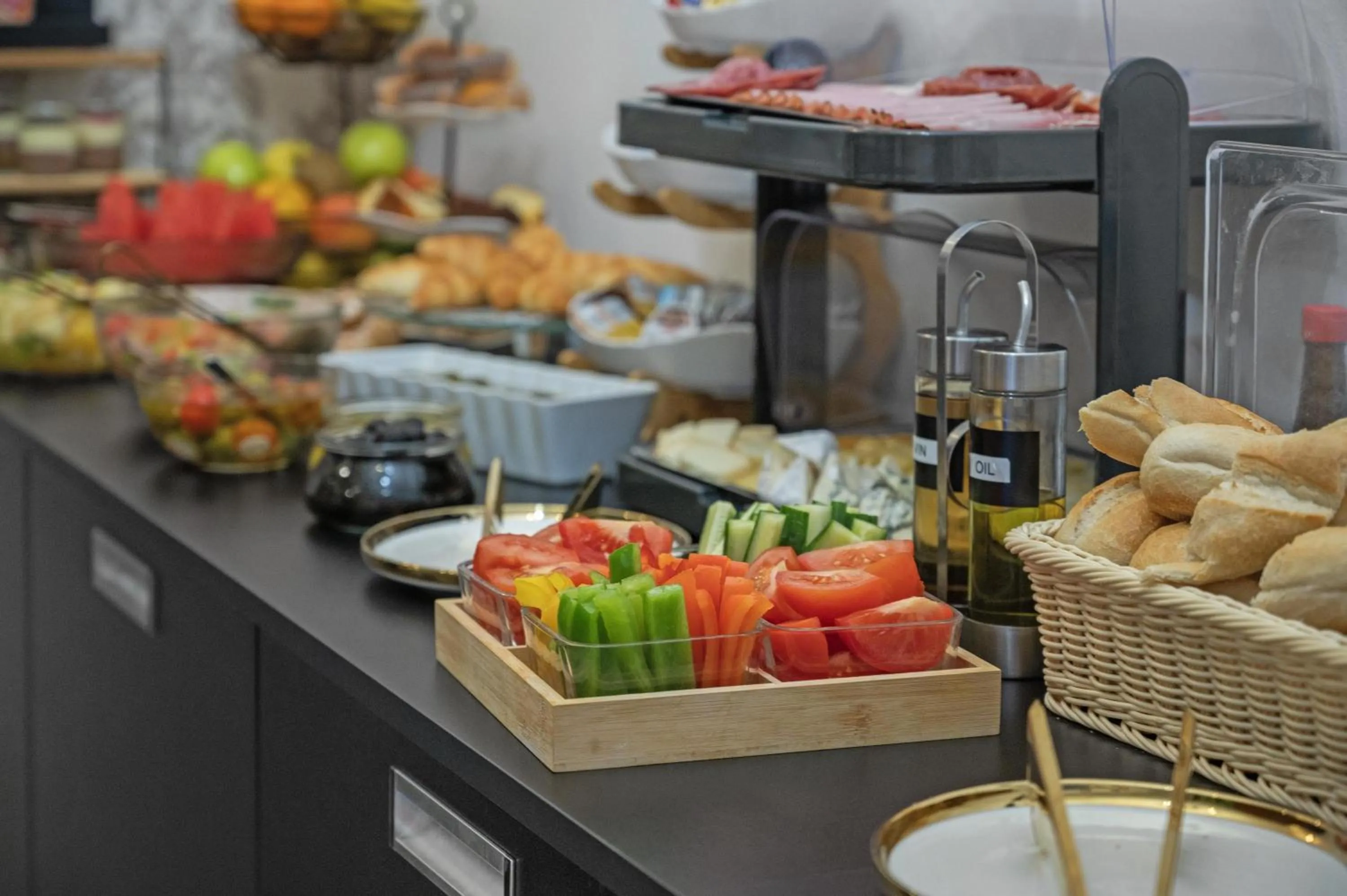 Buffet breakfast in Garni Hotel VIRGO