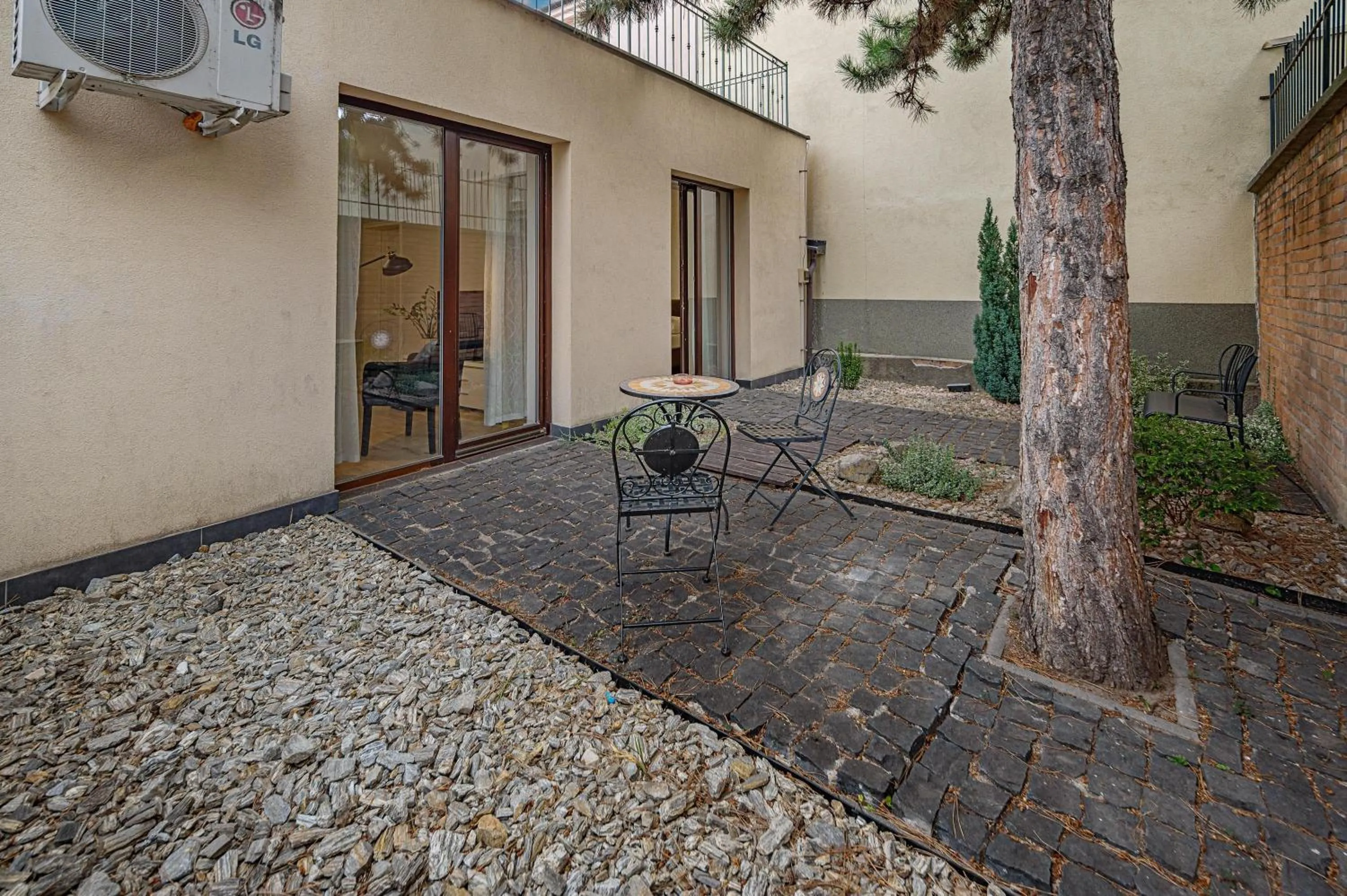 Balcony/Terrace in Garni Hotel VIRGO