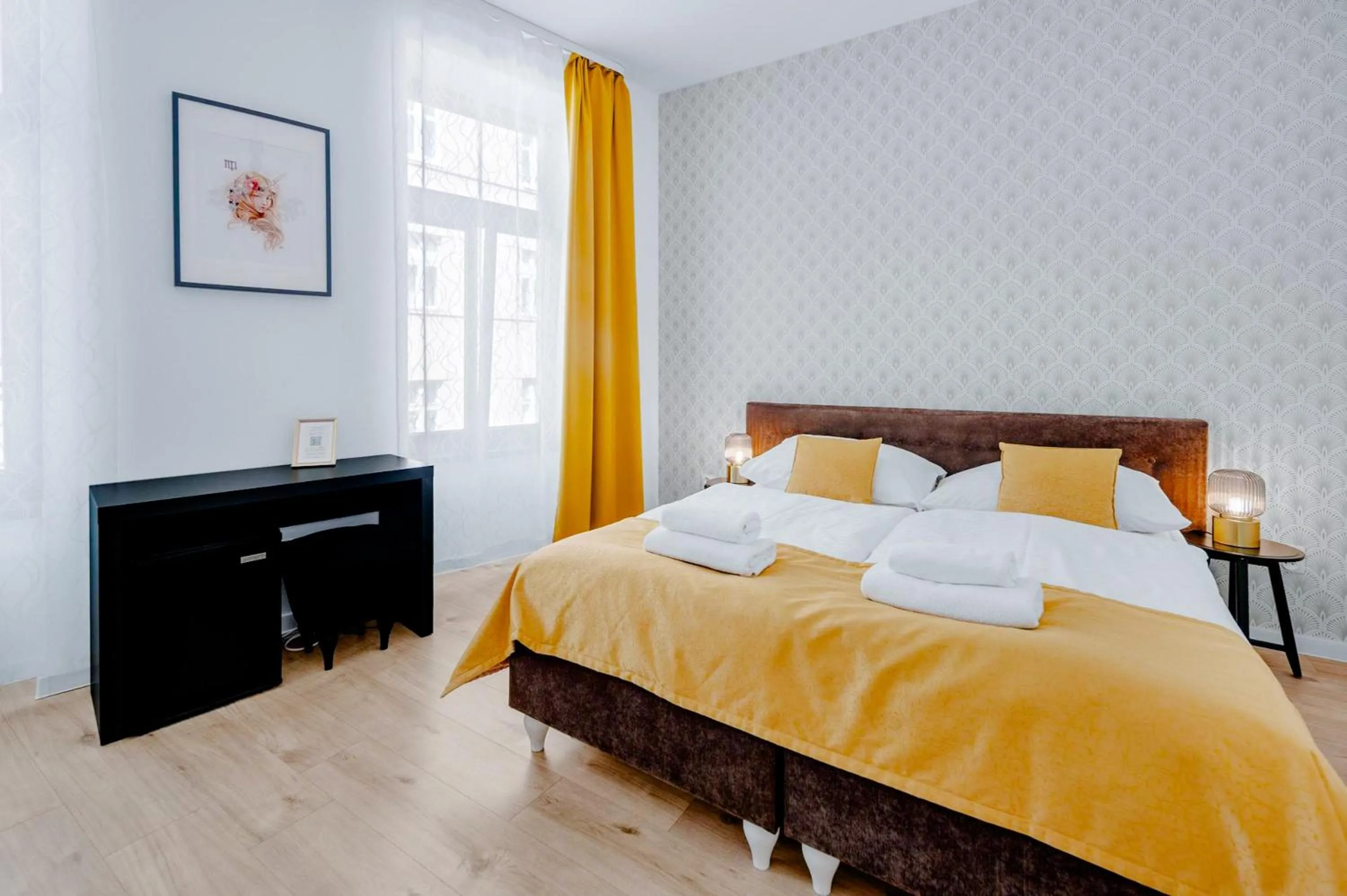 Bedroom, Bed in Garni Hotel VIRGO