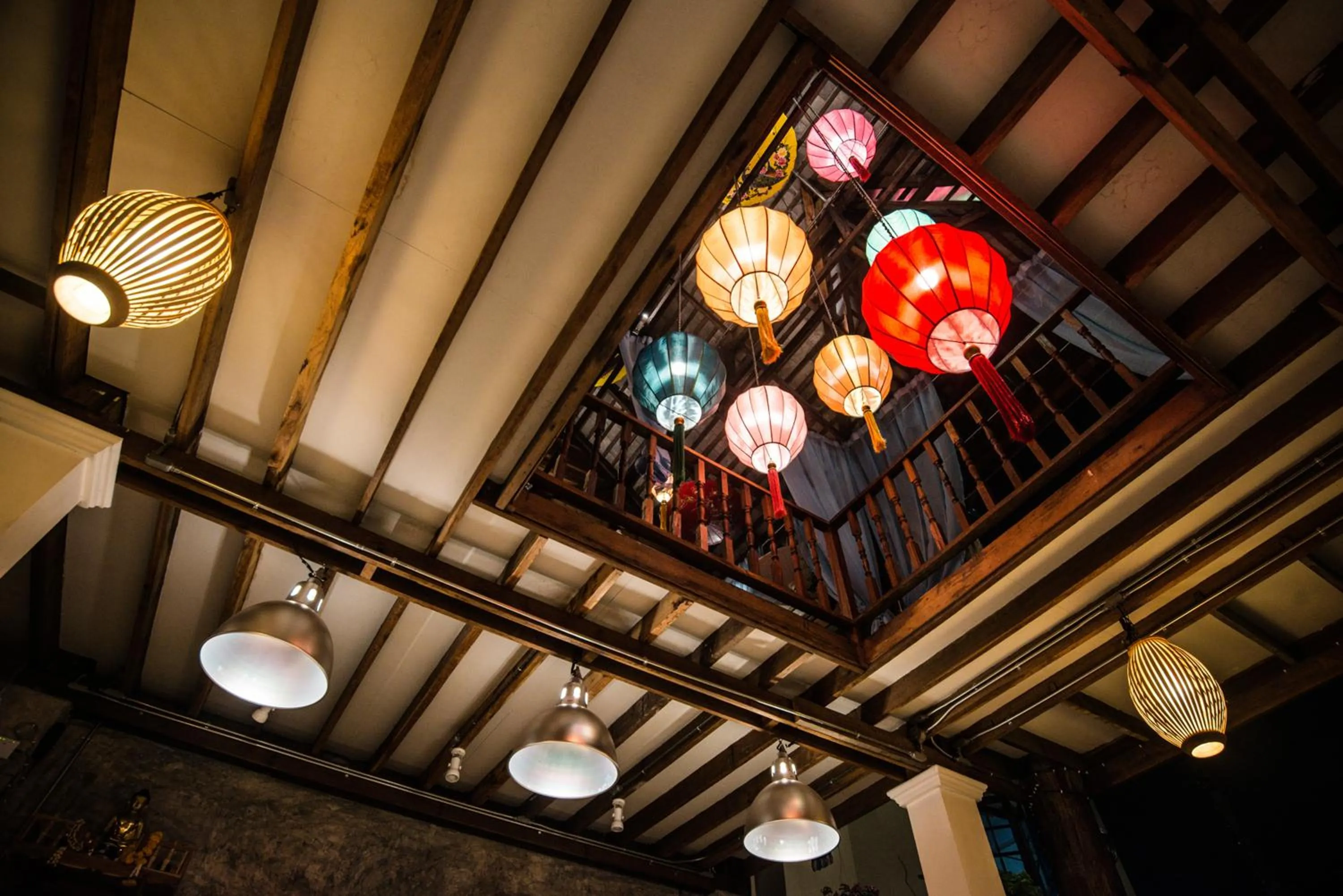 Patio in Garden Yard Inn Chiangmai