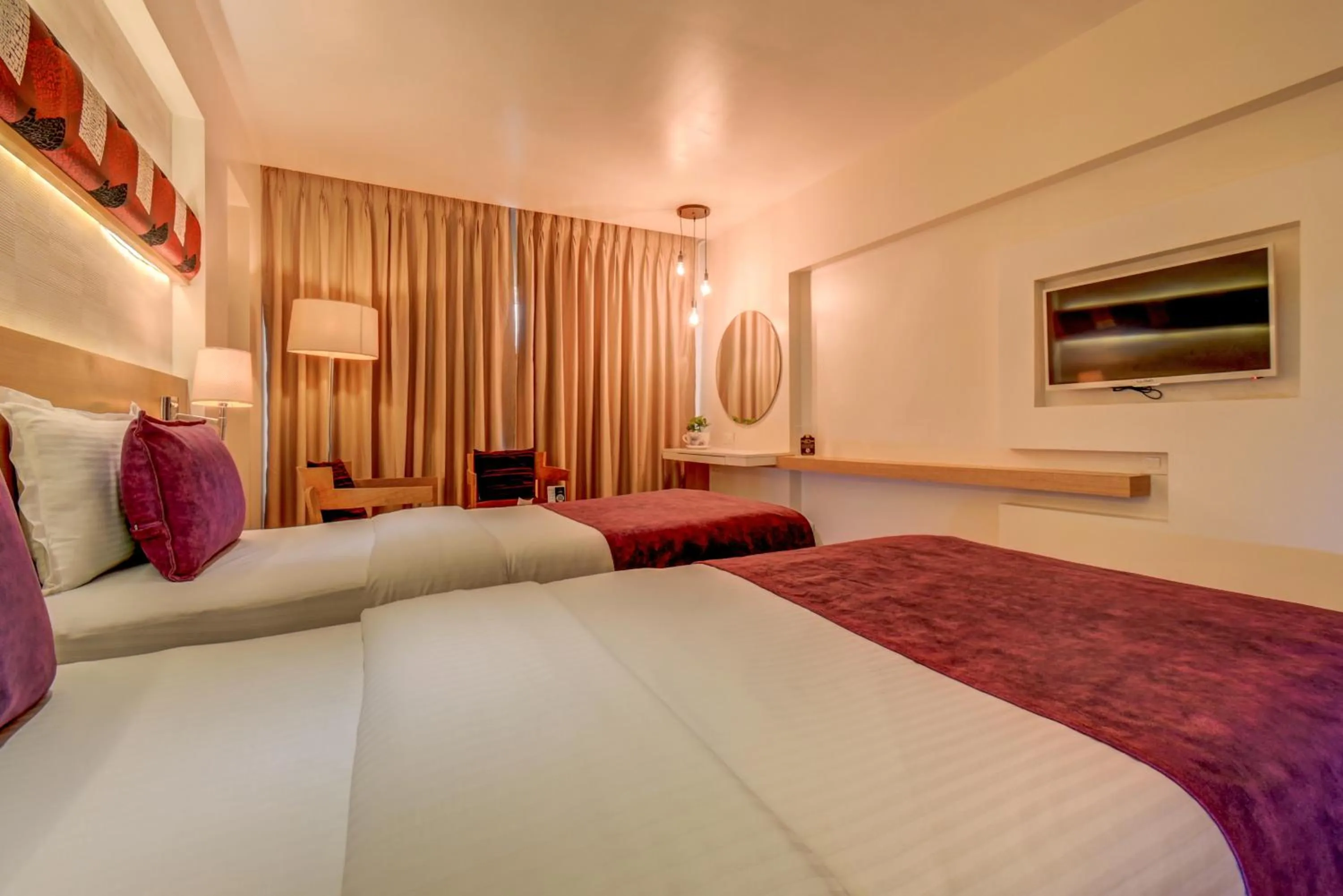 Bedroom, Bed in The SSK Solitaire Hotel & Banquets