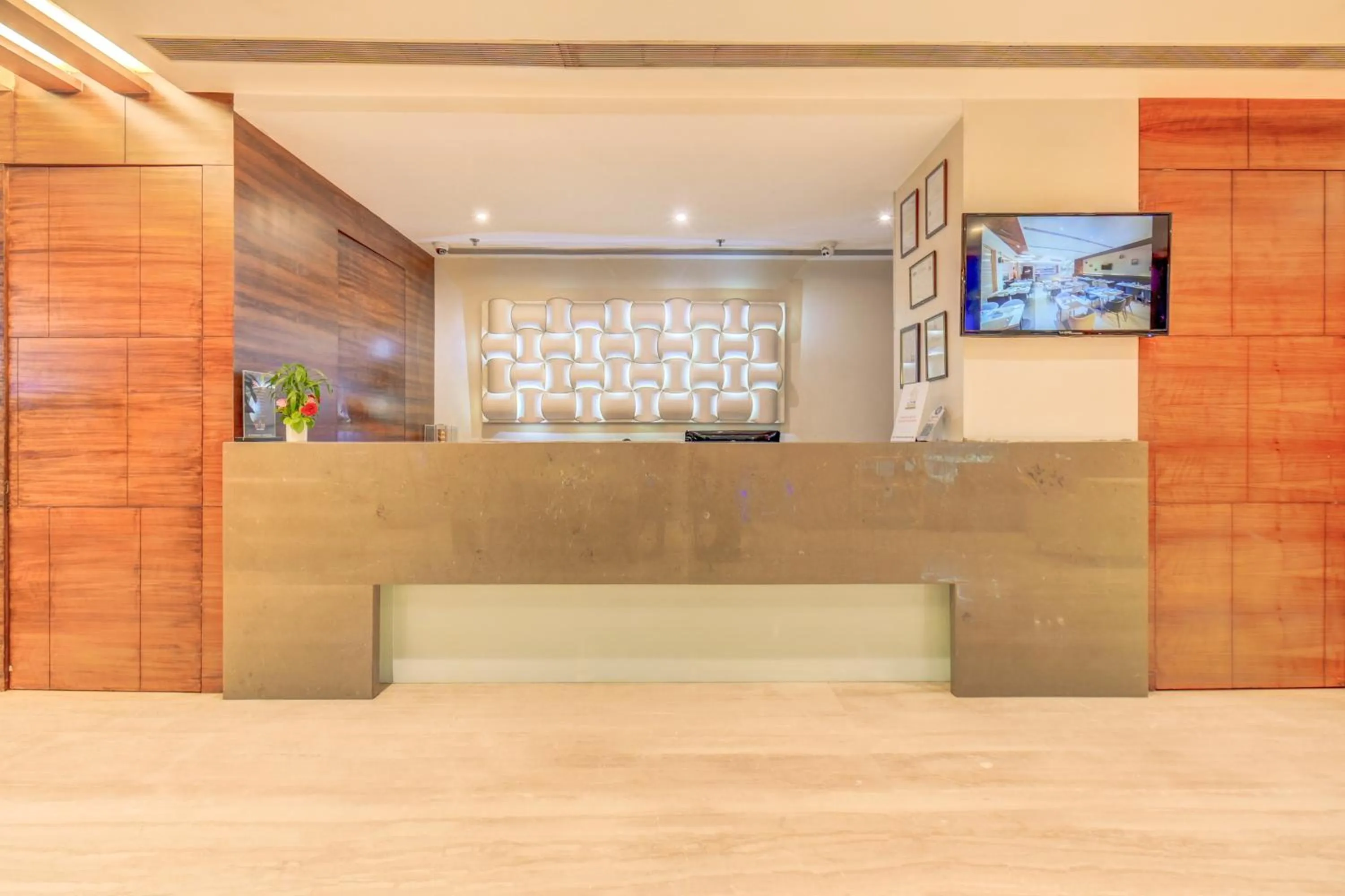 Text overlay in The SSK Solitaire Hotel & Banquets