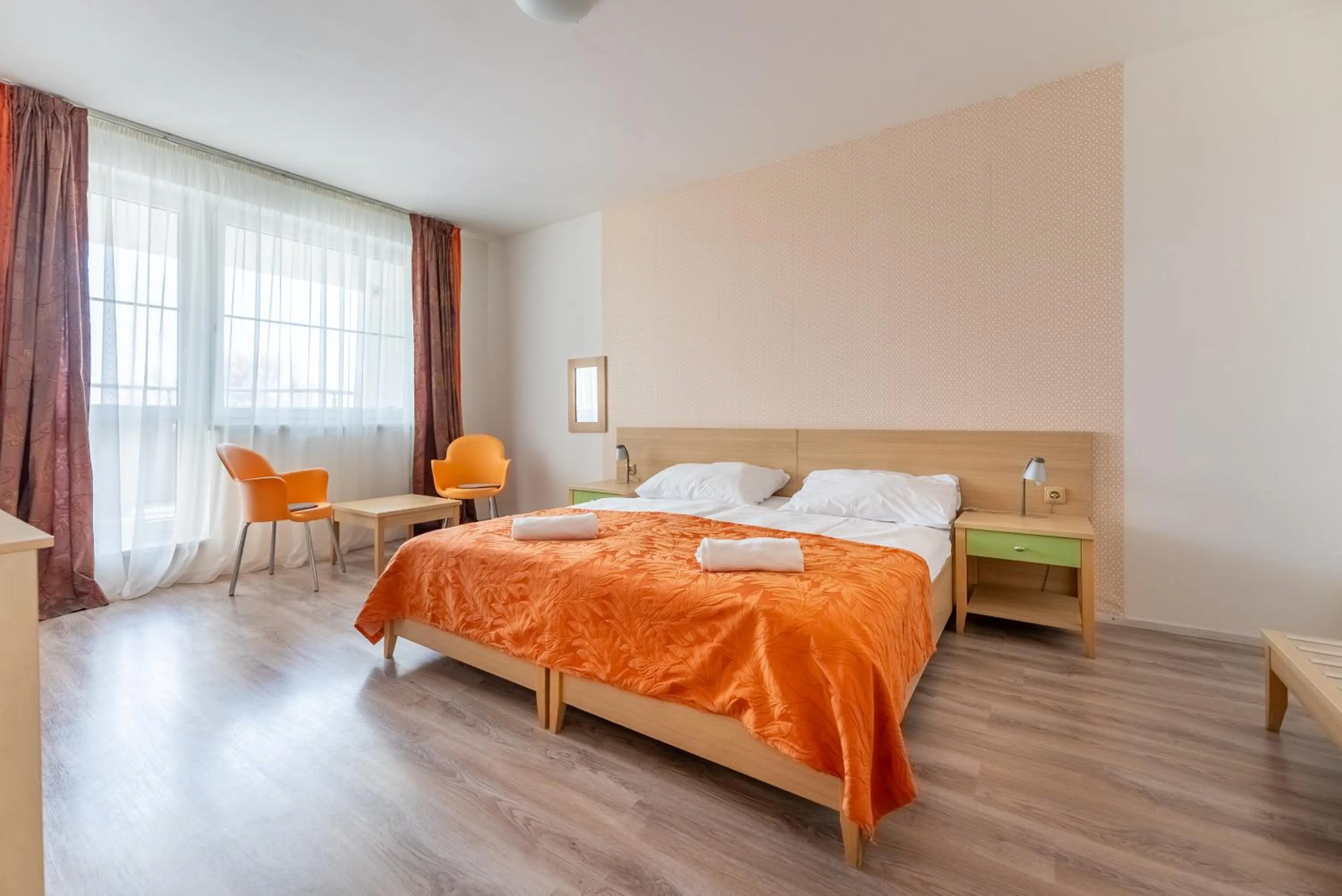 Bed in Hotel and Park Divoká Voda