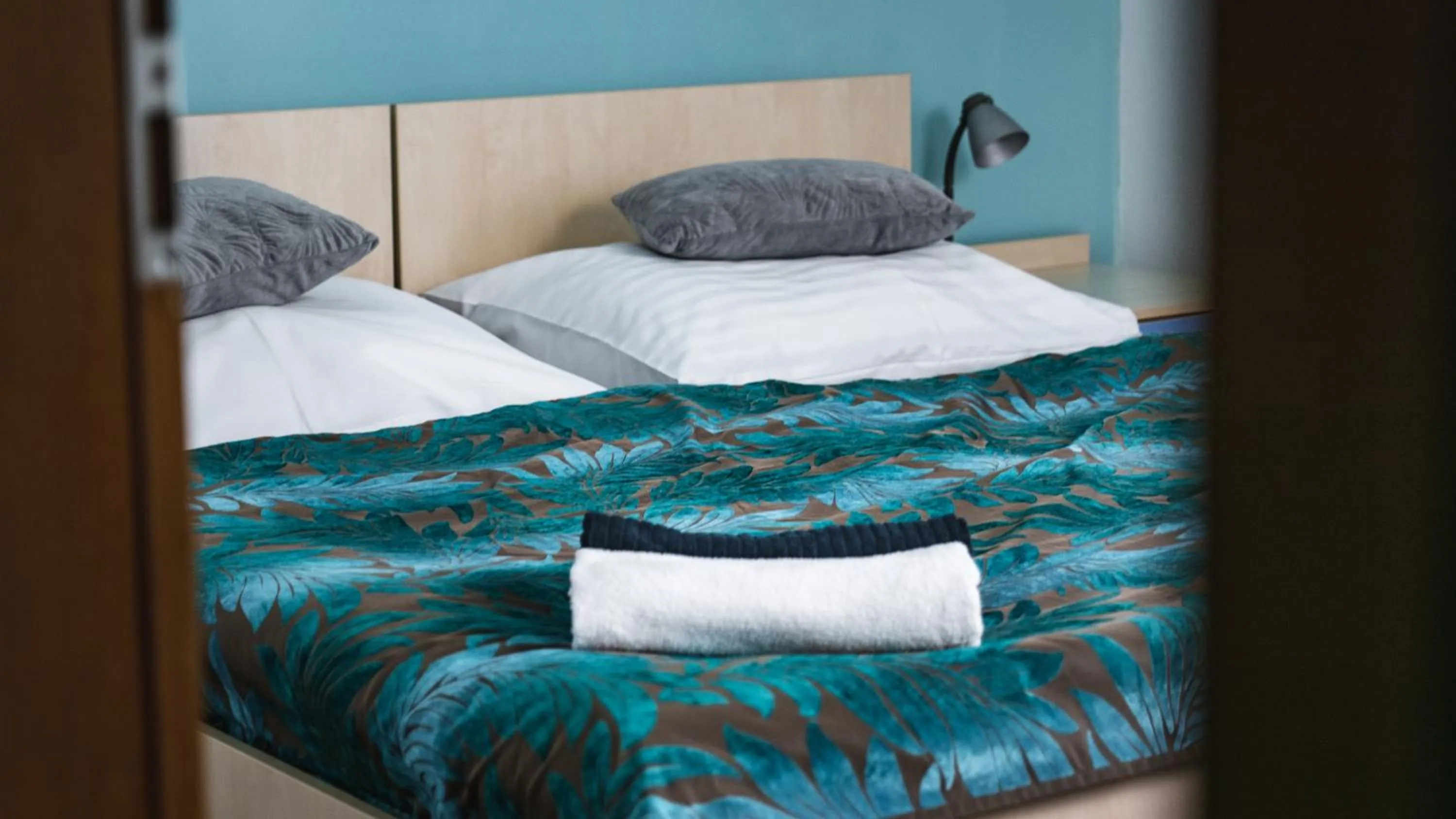 Photo of the whole room, Bed in Hotel and Park Divoká Voda