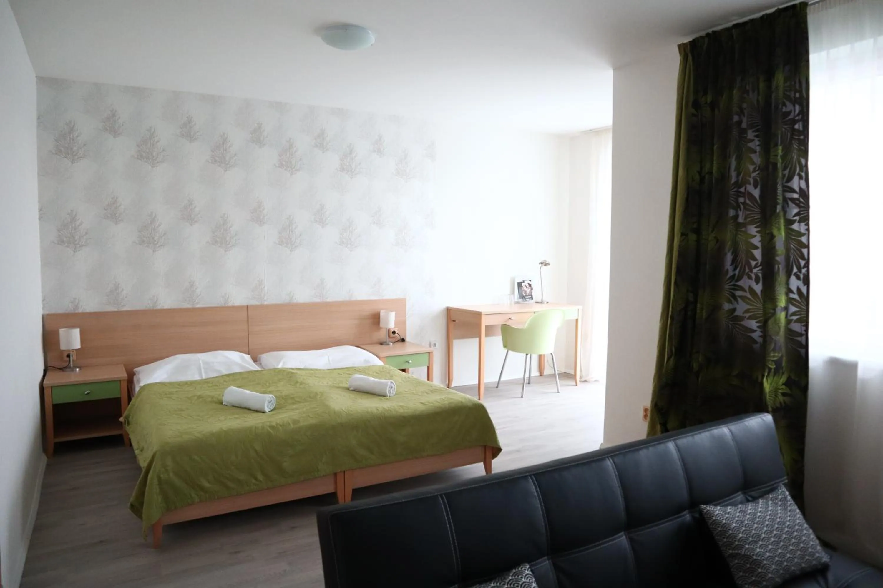 Photo of the whole room, Bed in Hotel and Park Divoká Voda