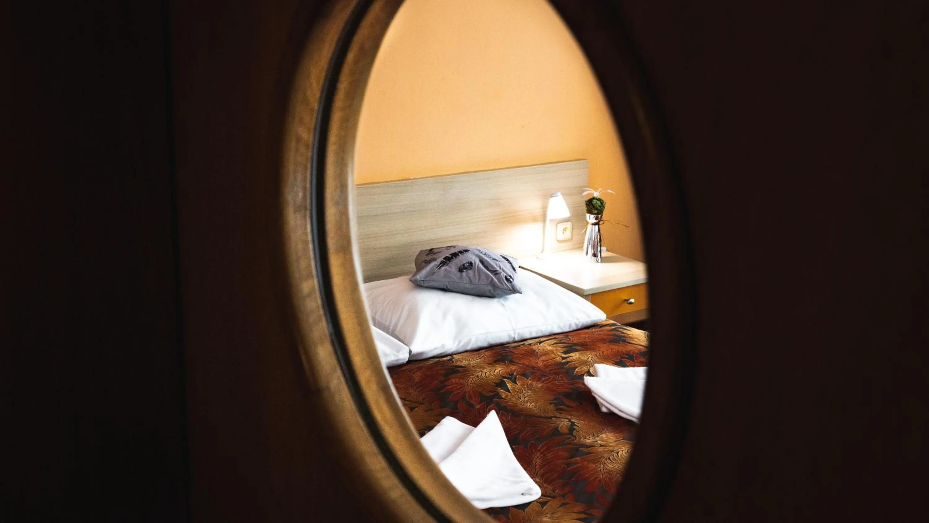 Photo of the whole room, Bed in Hotel and Park Divoká Voda