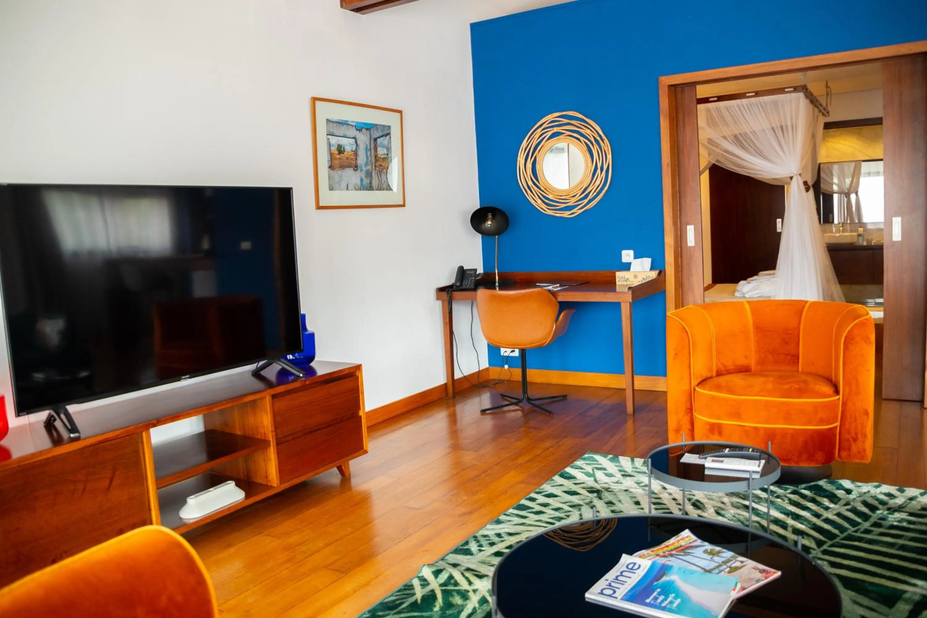 Seating area in La Varangue