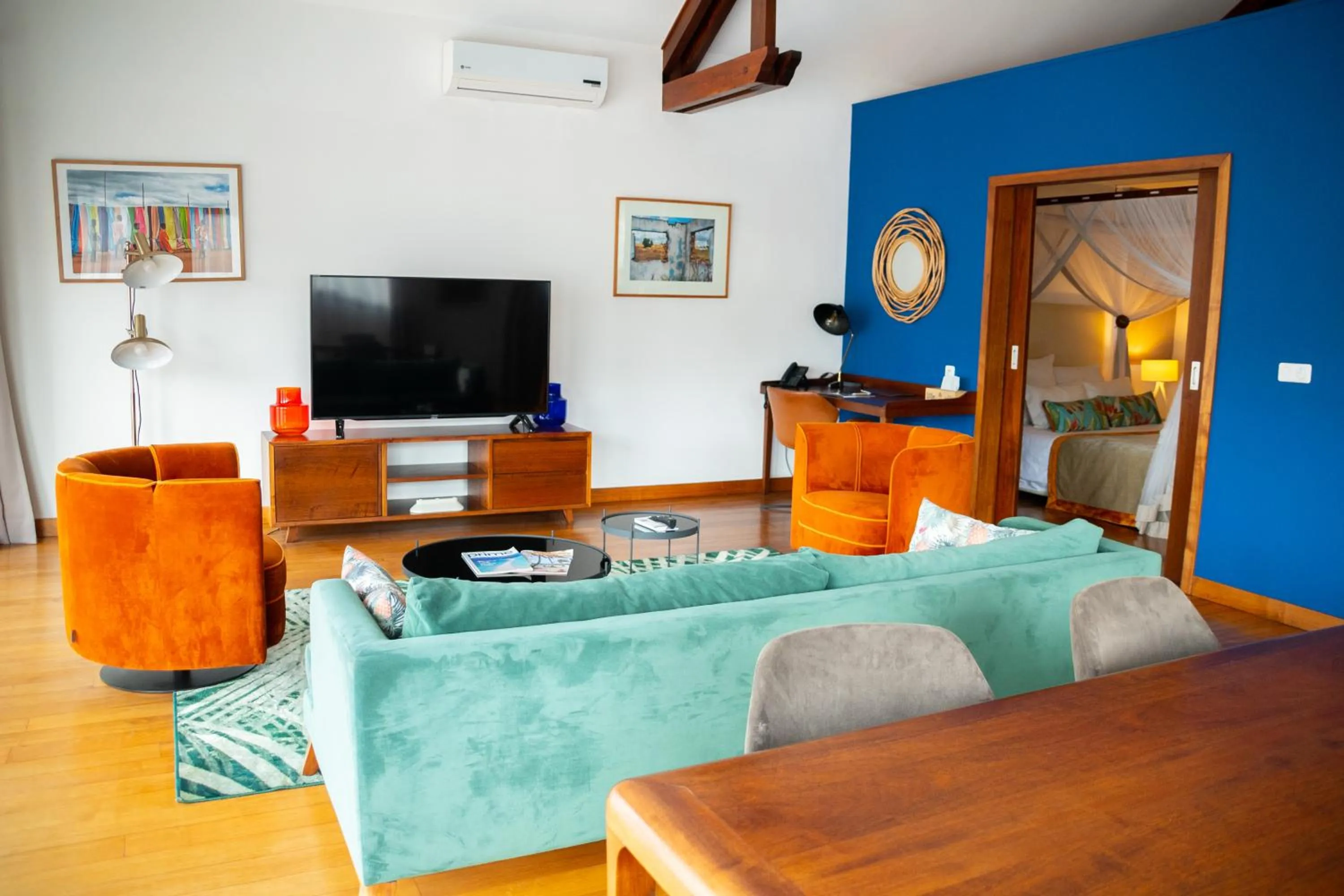 Living room in La Varangue