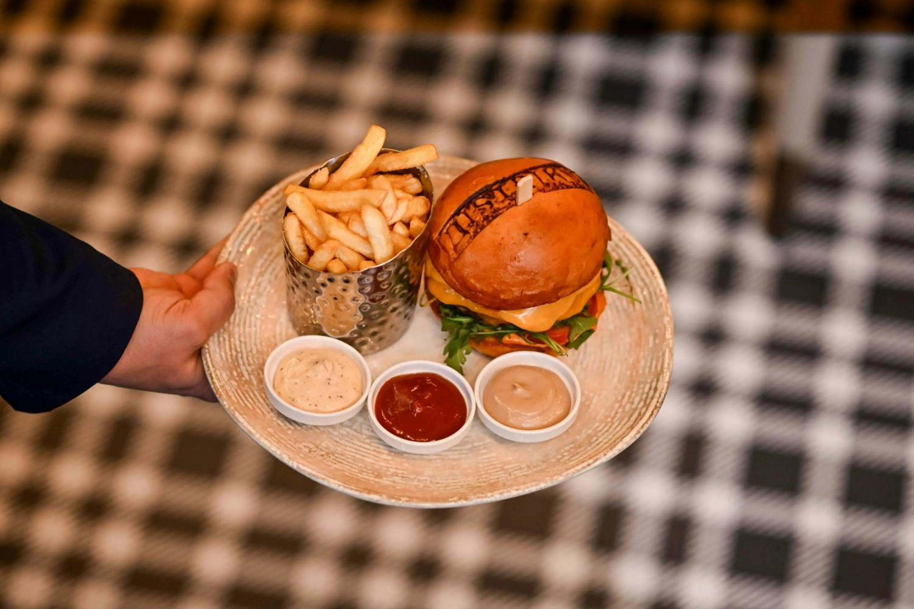 Restaurant/places to eat in Skopje Marriott Hotel