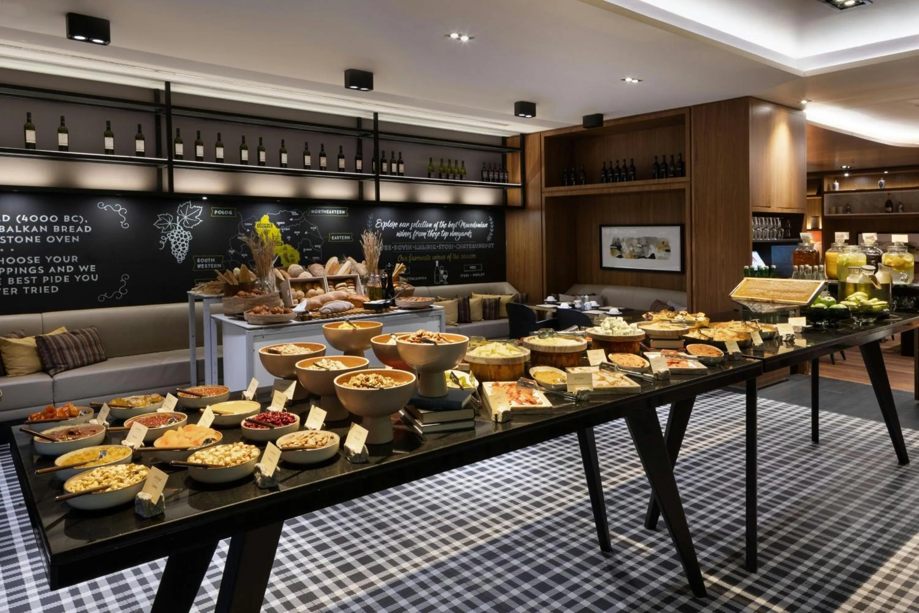 Breakfast in Skopje Marriott Hotel