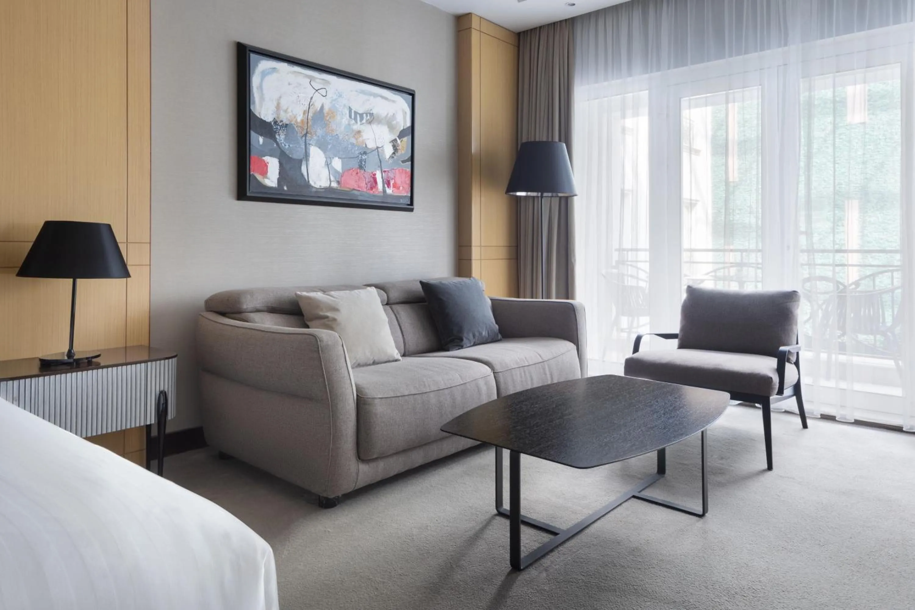 Living room in Skopje Marriott Hotel