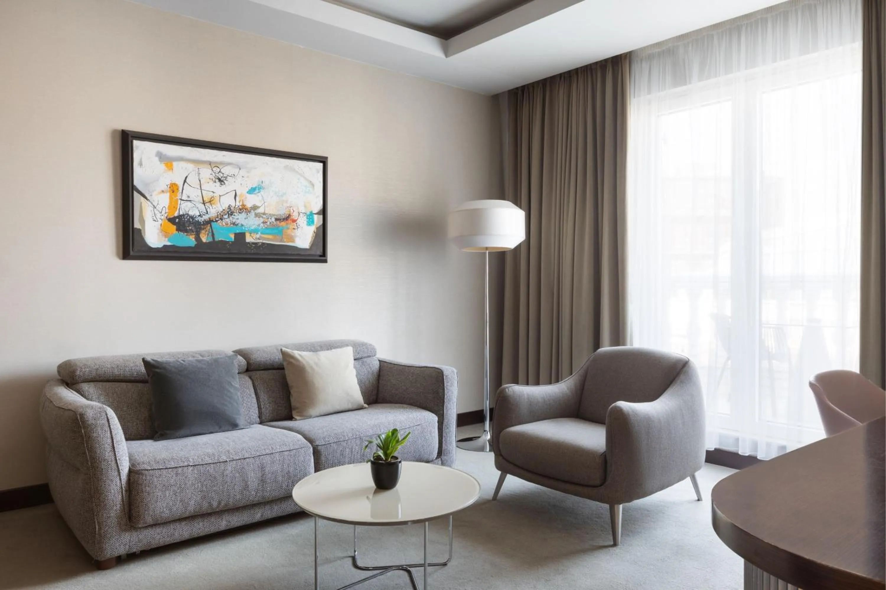 Living room in Skopje Marriott Hotel