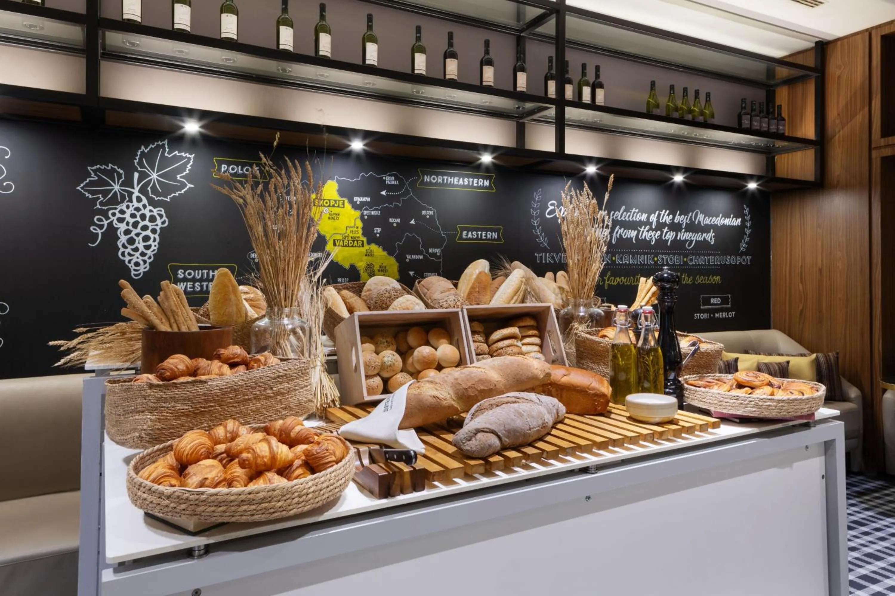 Breakfast in Skopje Marriott Hotel