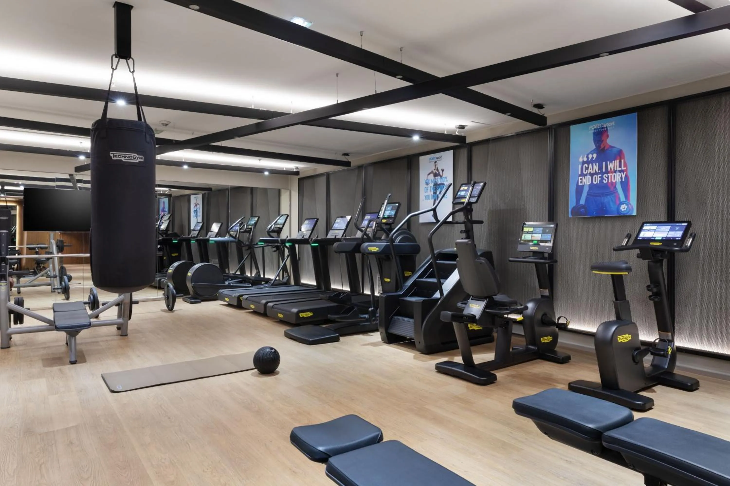 Fitness centre/facilities in Skopje Marriott Hotel