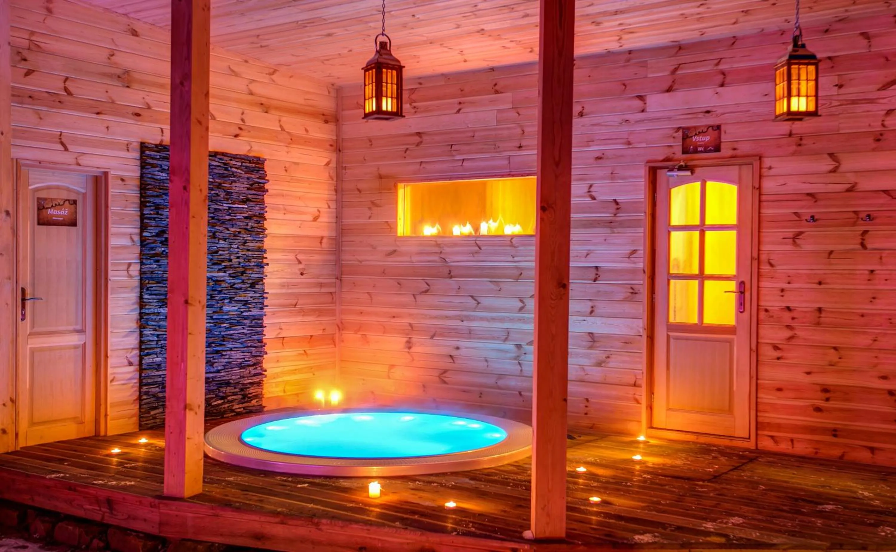 Hot Tub in Hotel Koliba Greta